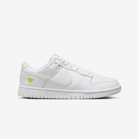Nike | DUNK LOW  { WHITE/SAIL-OPTI YELLOW