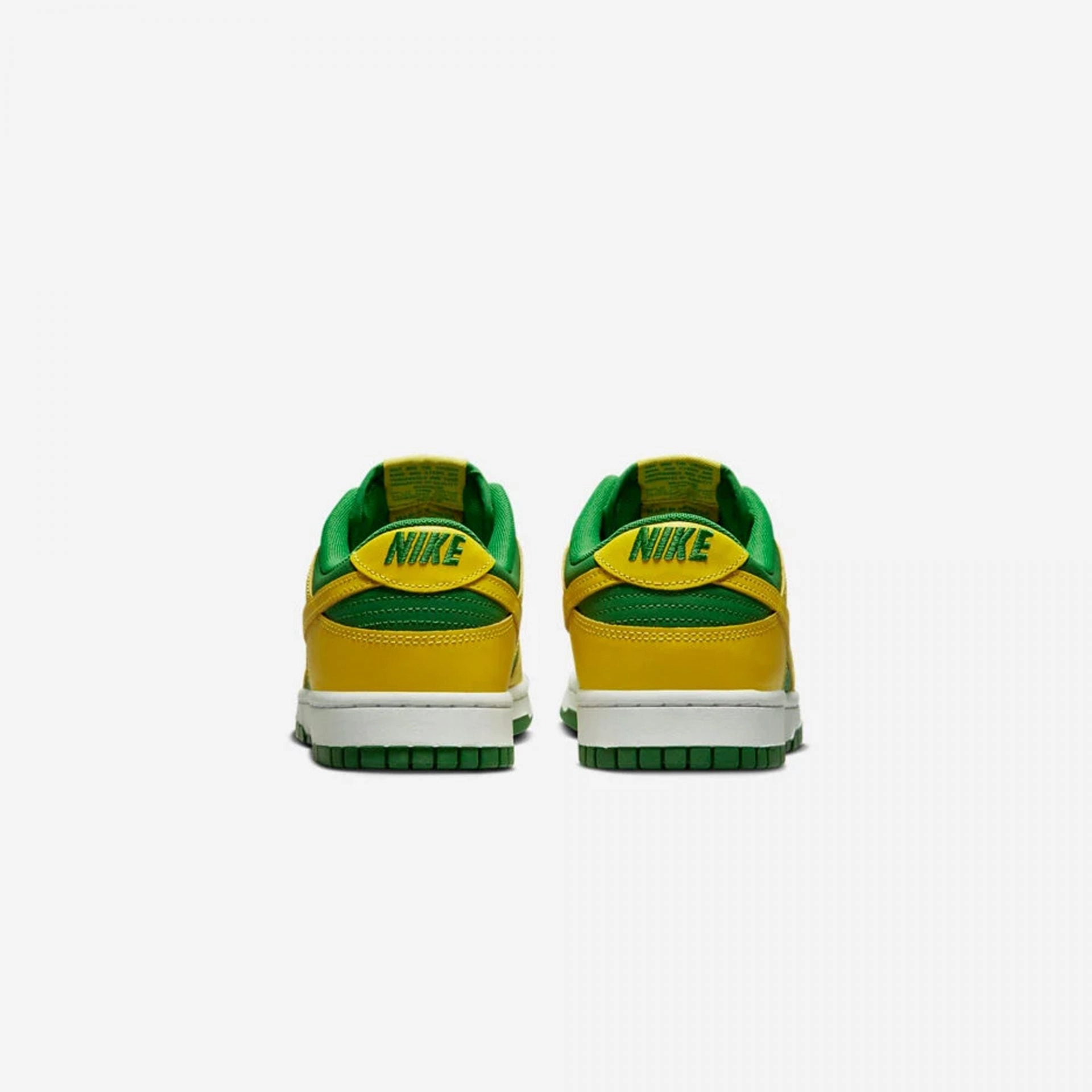 Nike | DUNK LOW RETRO  { APPLE GREEN/YELLOW STRIKE-WHITE