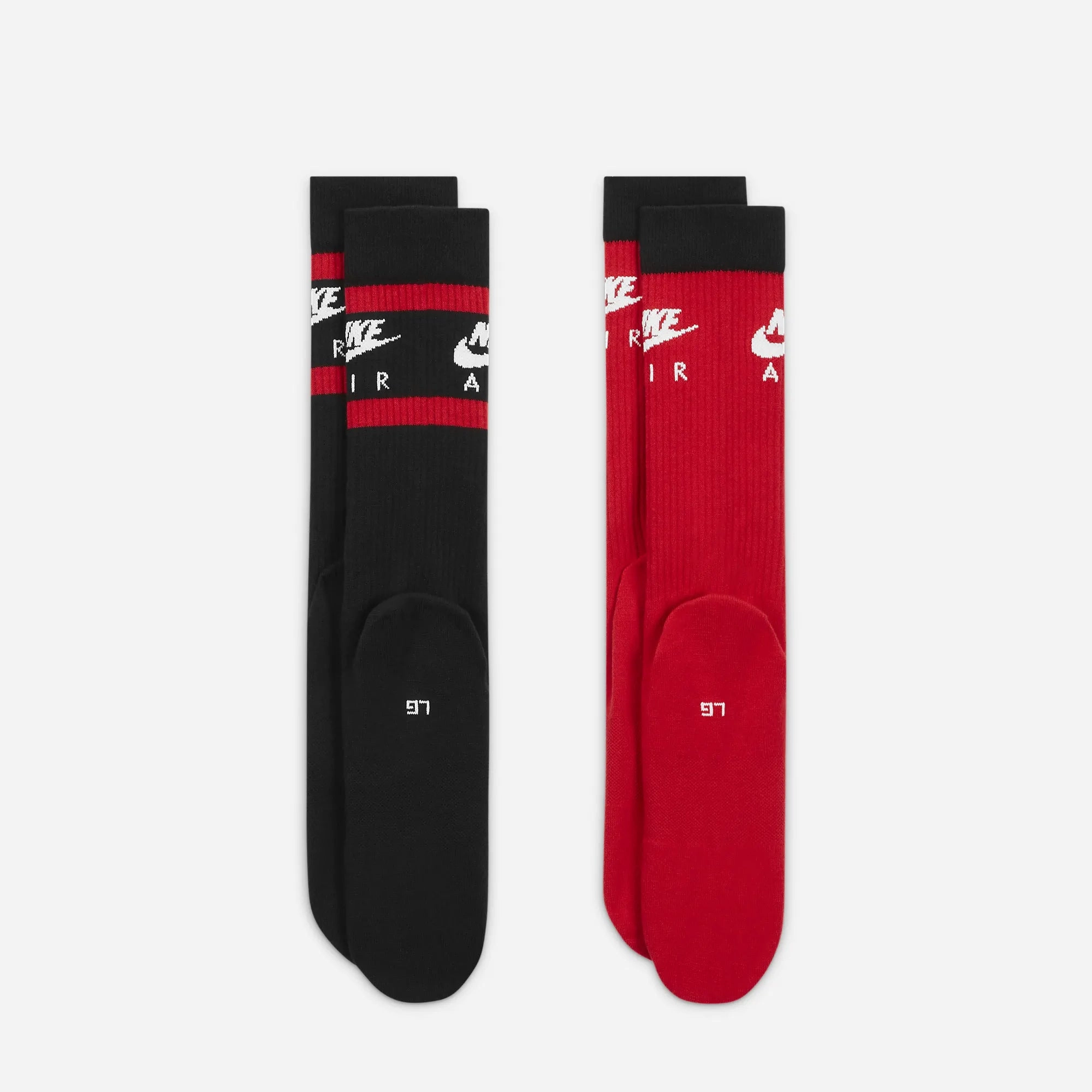 Nike | EVERYDAY ESSENTIAL { BLACK/RED