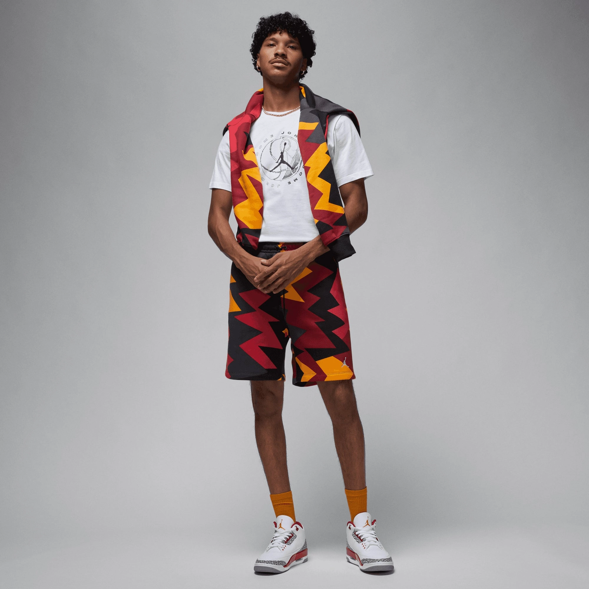Nike | FLIGHT MVP  { CARDINAL RED/BLACK/SAIL