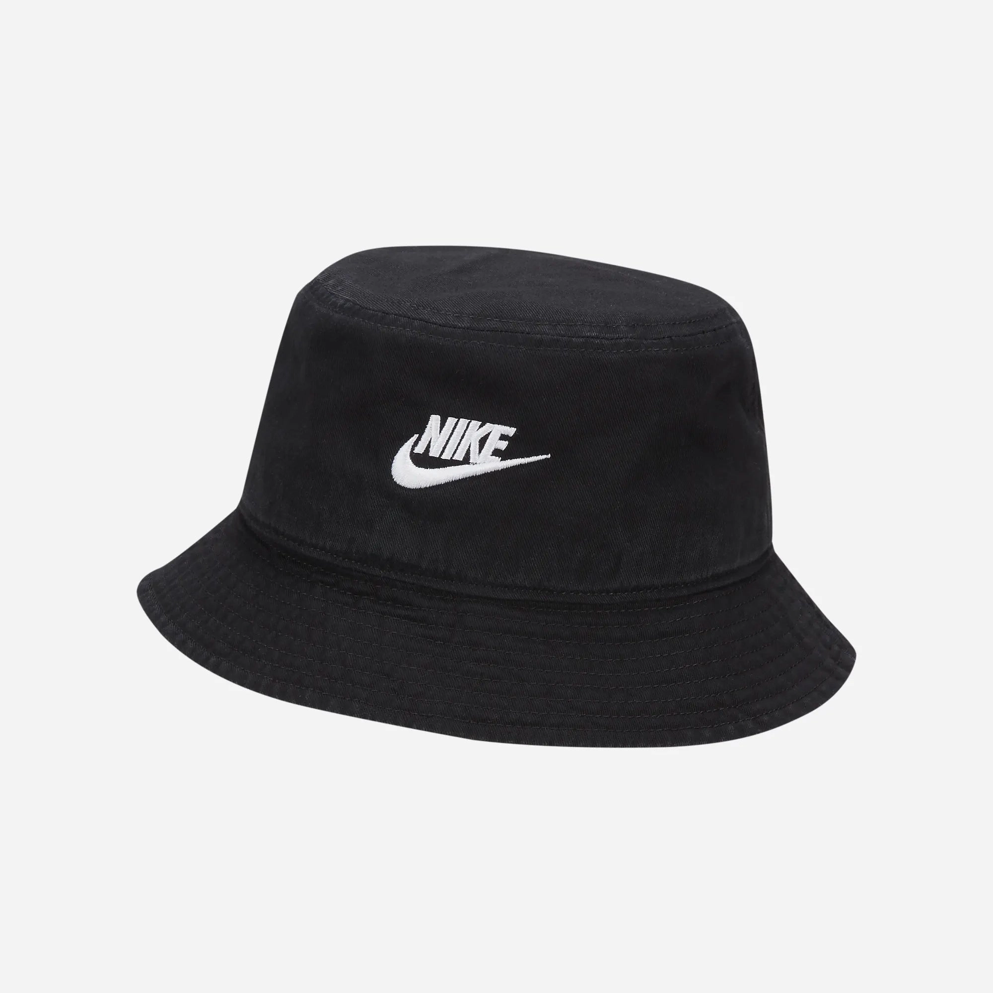 Nike | FUTURA WASHED BUCKET HAT  { BLACK/WHITE