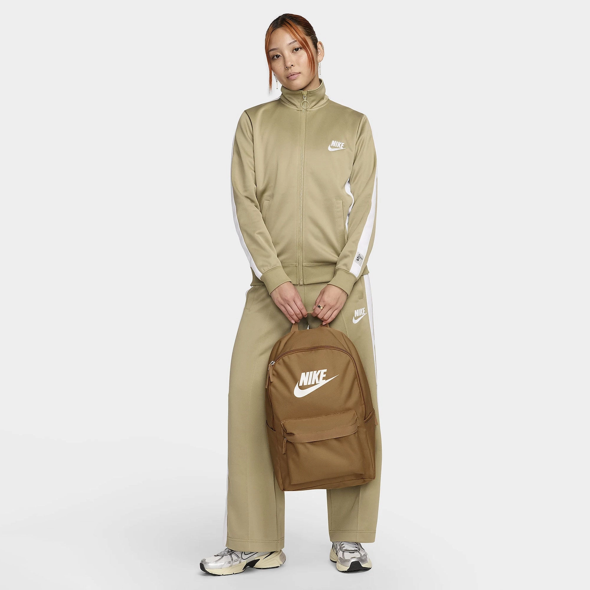 NIKE | HERITAGE BACKPACK { FLAX/FLAX/WHITE