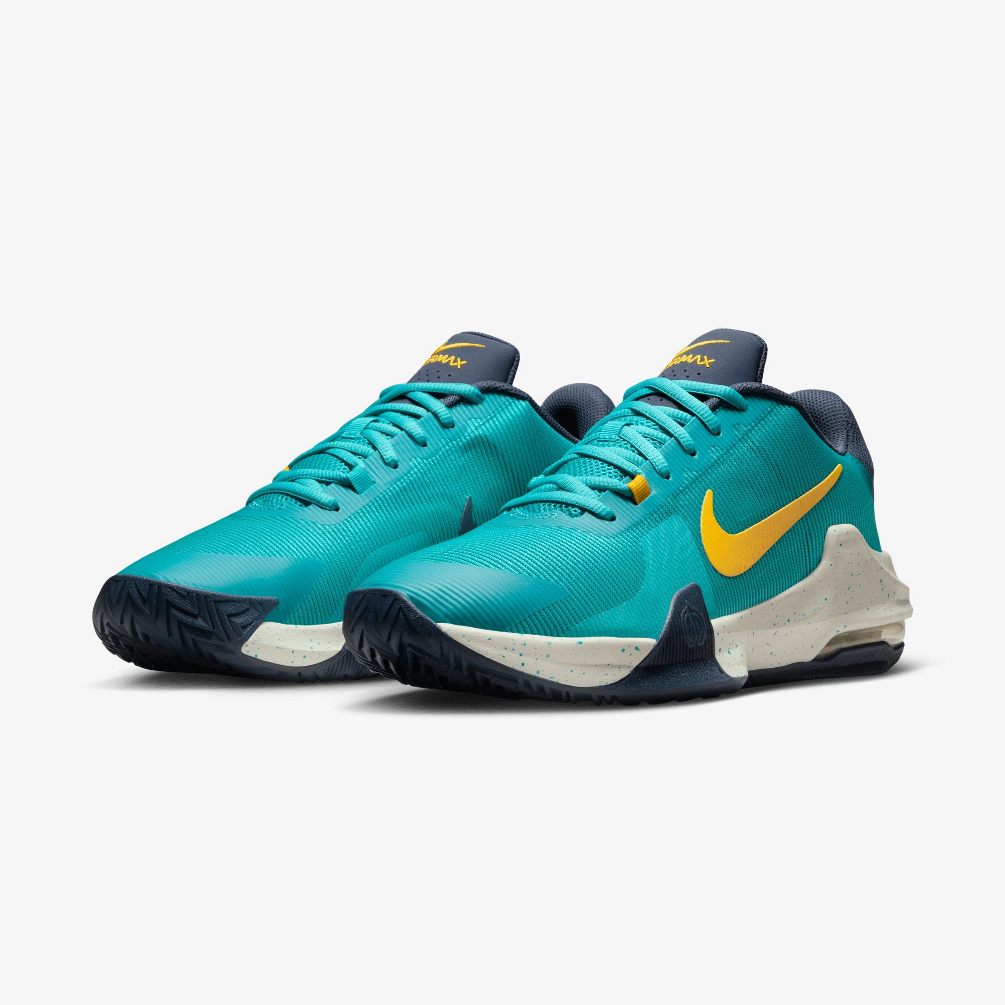 Nike | IMPACT 4  { DUSTY CACTUS/UNIVERSITY GOLD