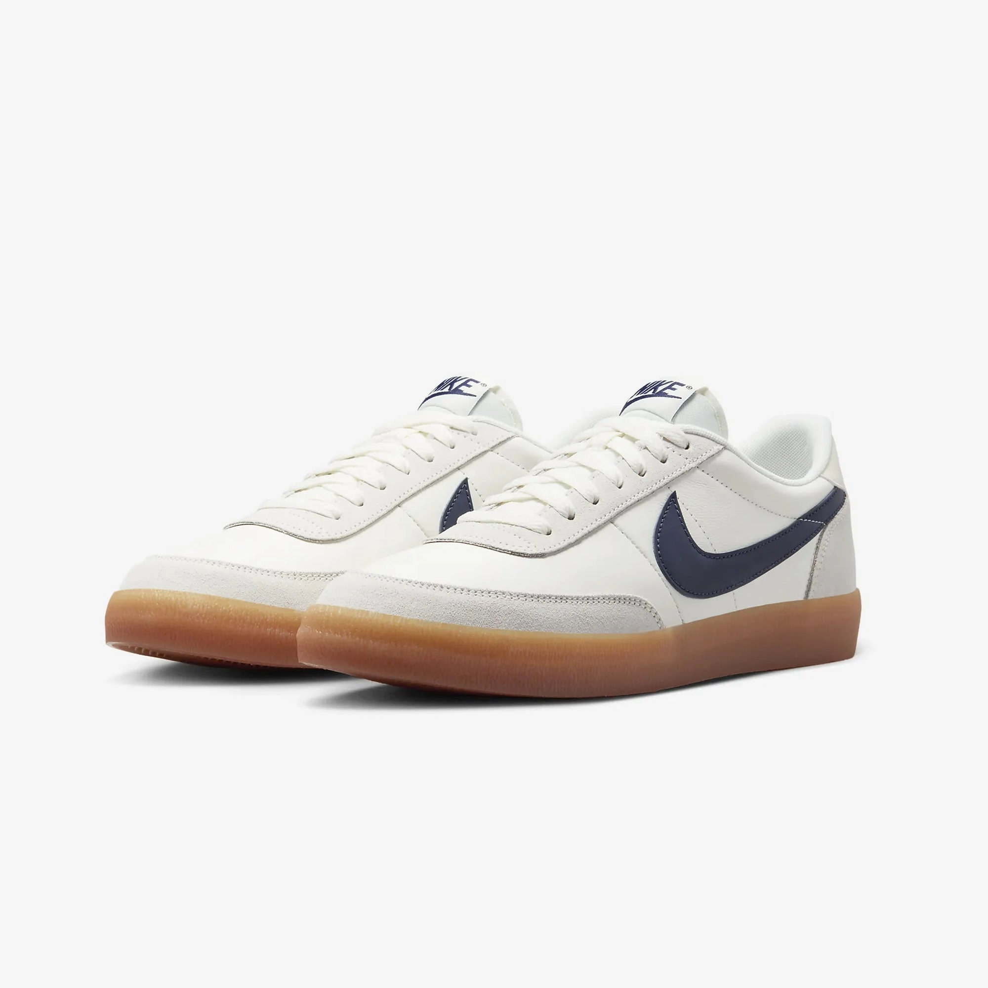 Nike | KILLSHOT 2 LEATHER  { SAIL/MIDNIGHT NAVY-GUM YELLOW