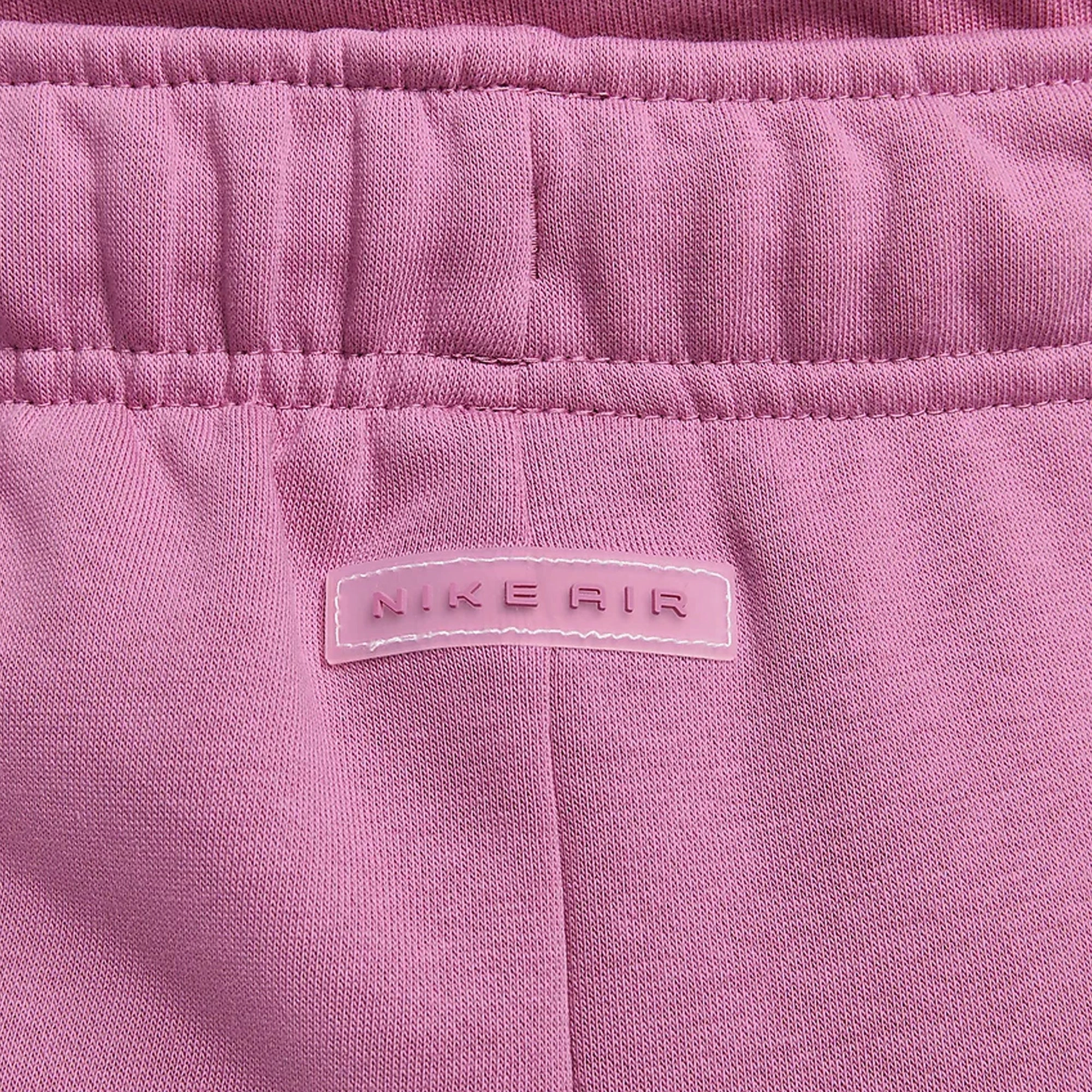 Nike | MID-RISE FLEECE SHORTS  { COSMIC FUCHSIA/PINK FOAM /COSMIC FUCHSIA