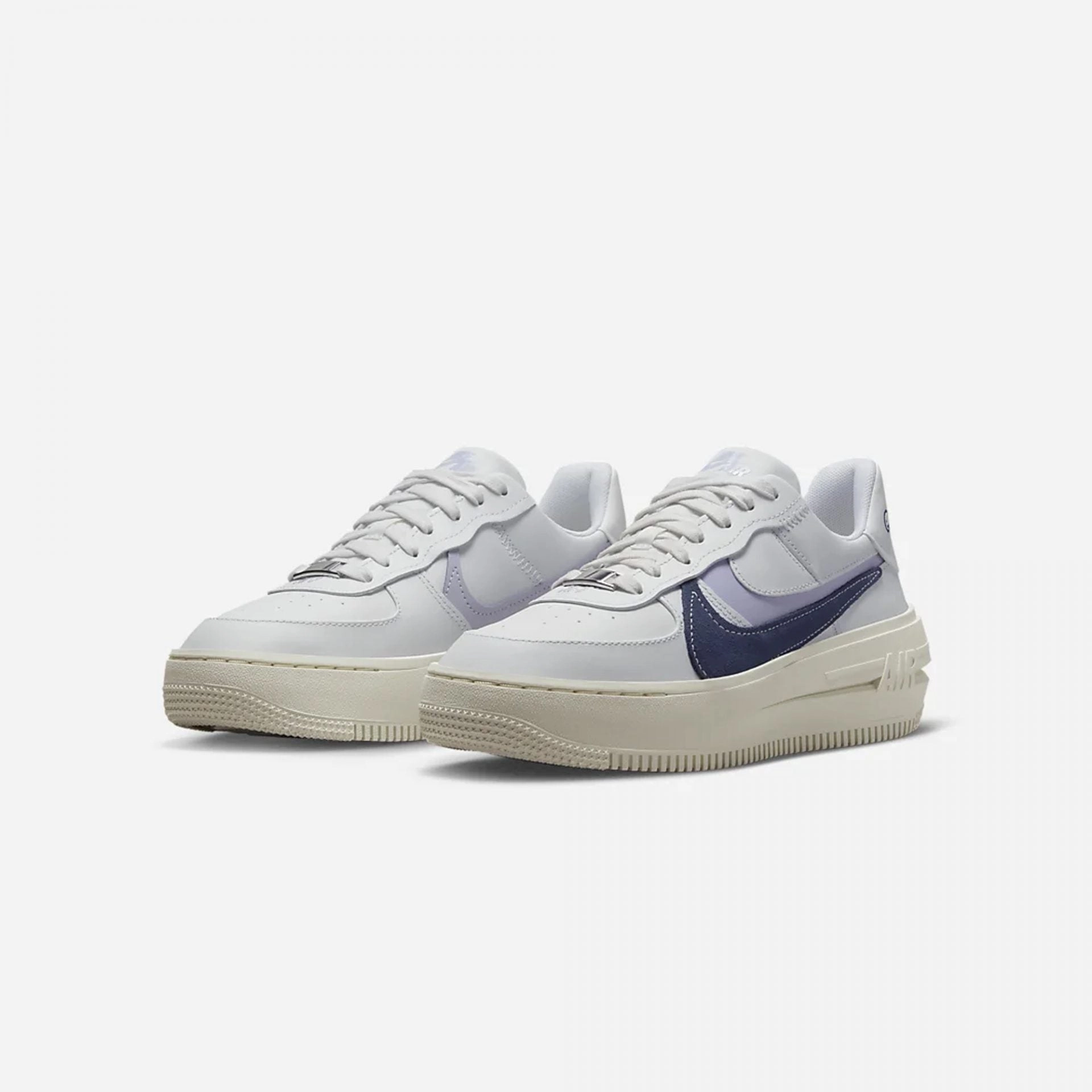 Nike | NIKE AIR FORCE 1 PLT.AF.ORM LV8  { MIDNIGHT NAVY-OXYGEN PURPLE