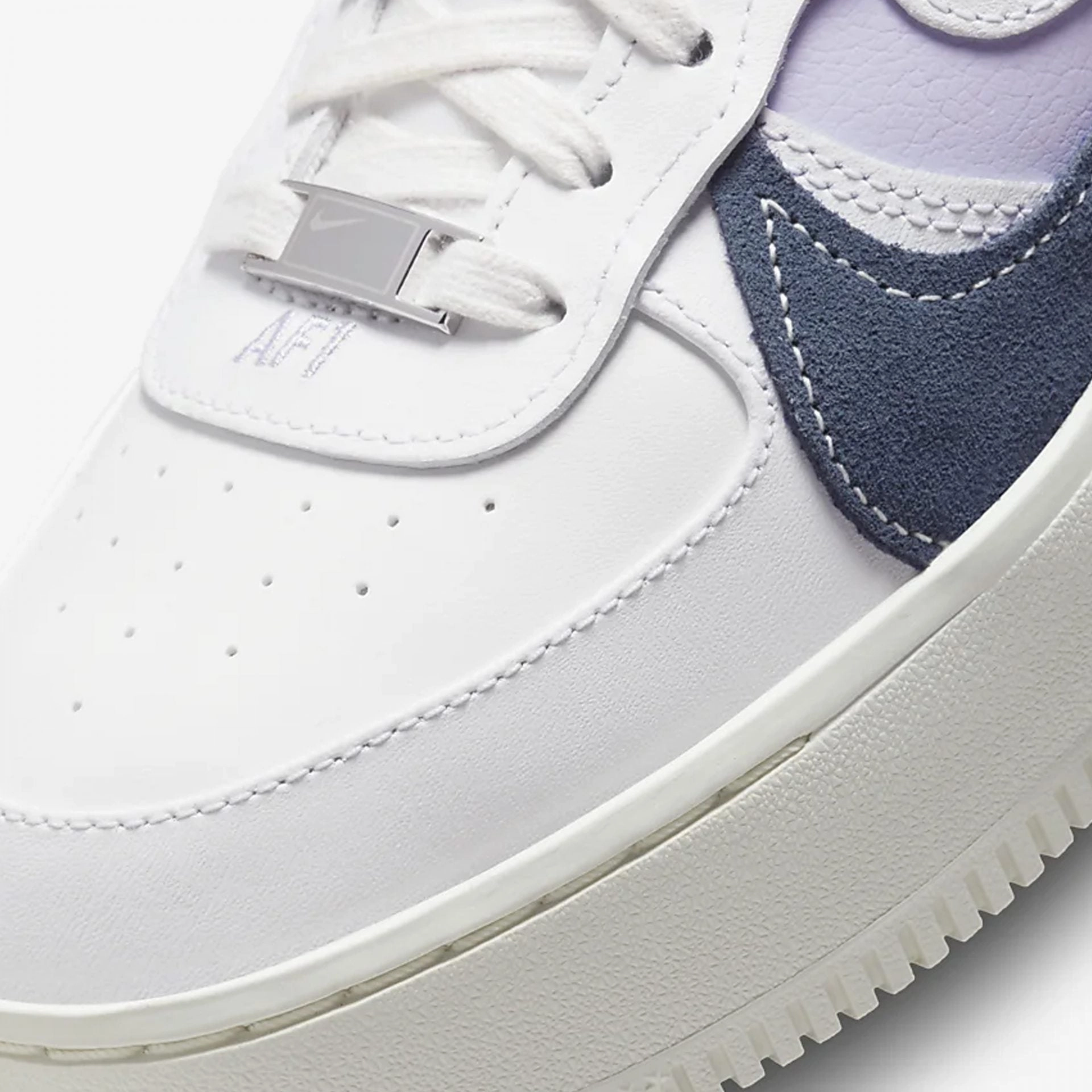 Nike | NIKE AIR FORCE 1 PLT.AF.ORM LV8  { MIDNIGHT NAVY-OXYGEN PURPLE
