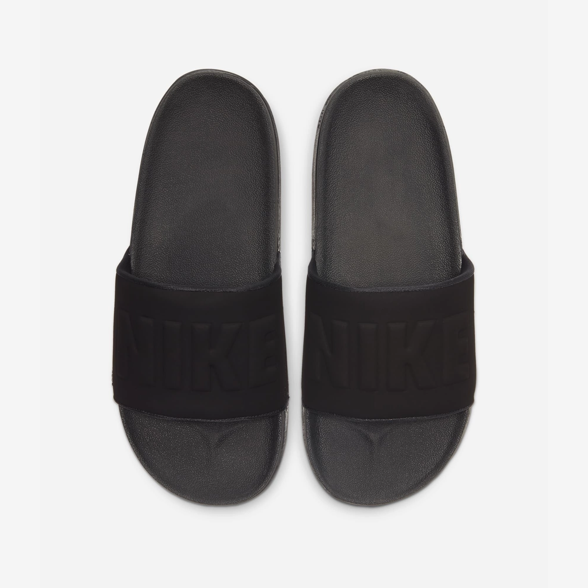 Nike | OFFCOURT  { ANTHRACITE/BLACK-BLACK
