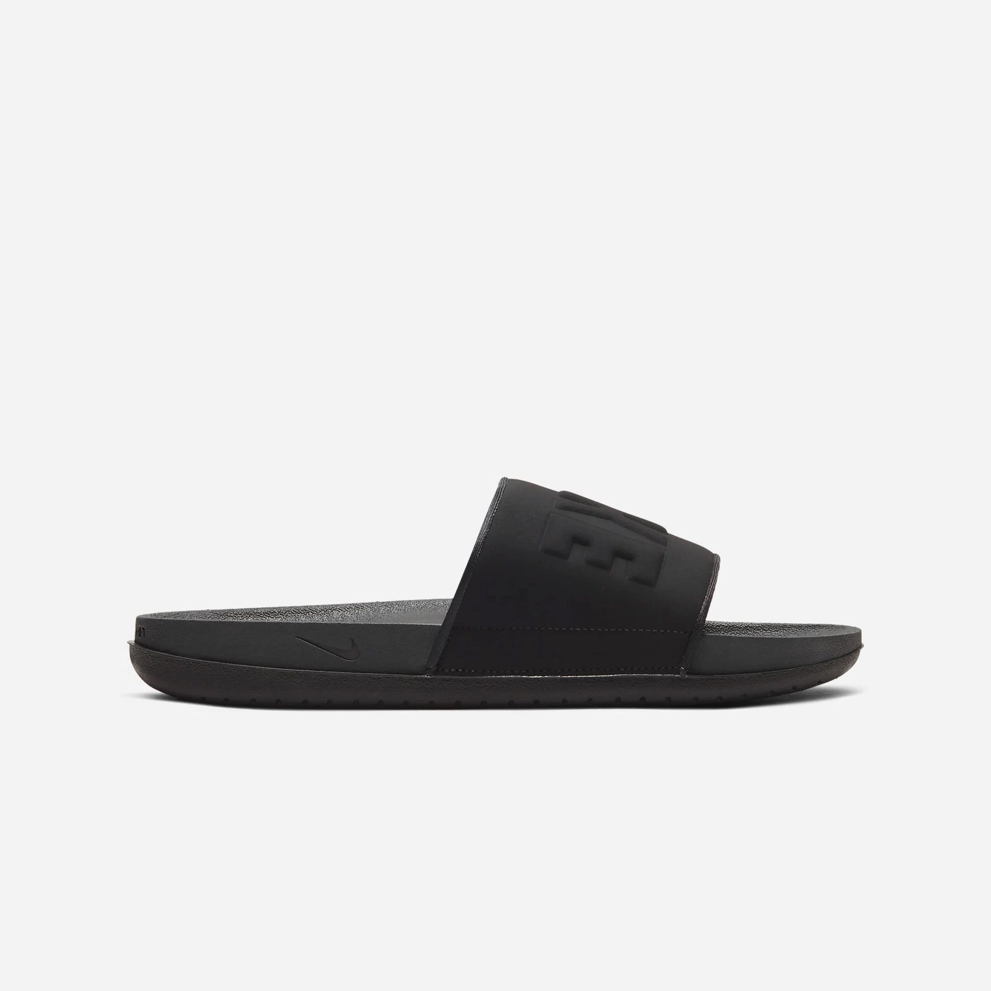 Nike | OFFCOURT  { ANTHRACITE/BLACK-BLACK