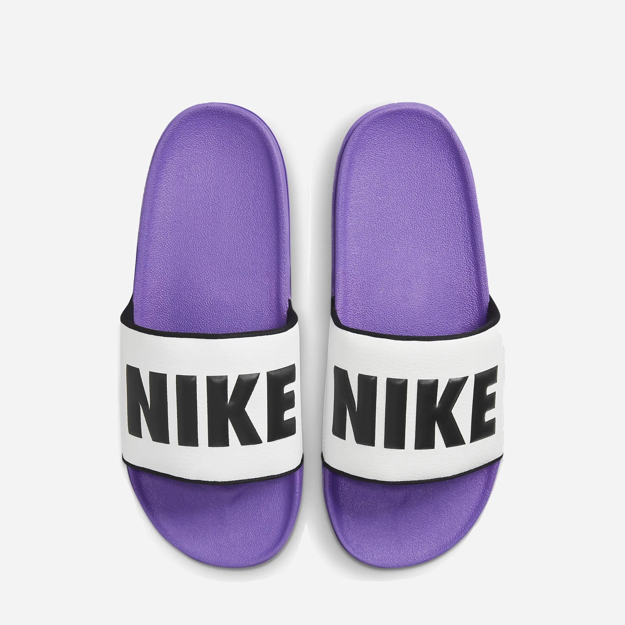 Nike | OFFCOURT  { SUMMIT WHITE/BLACK-ACTION GRAPE