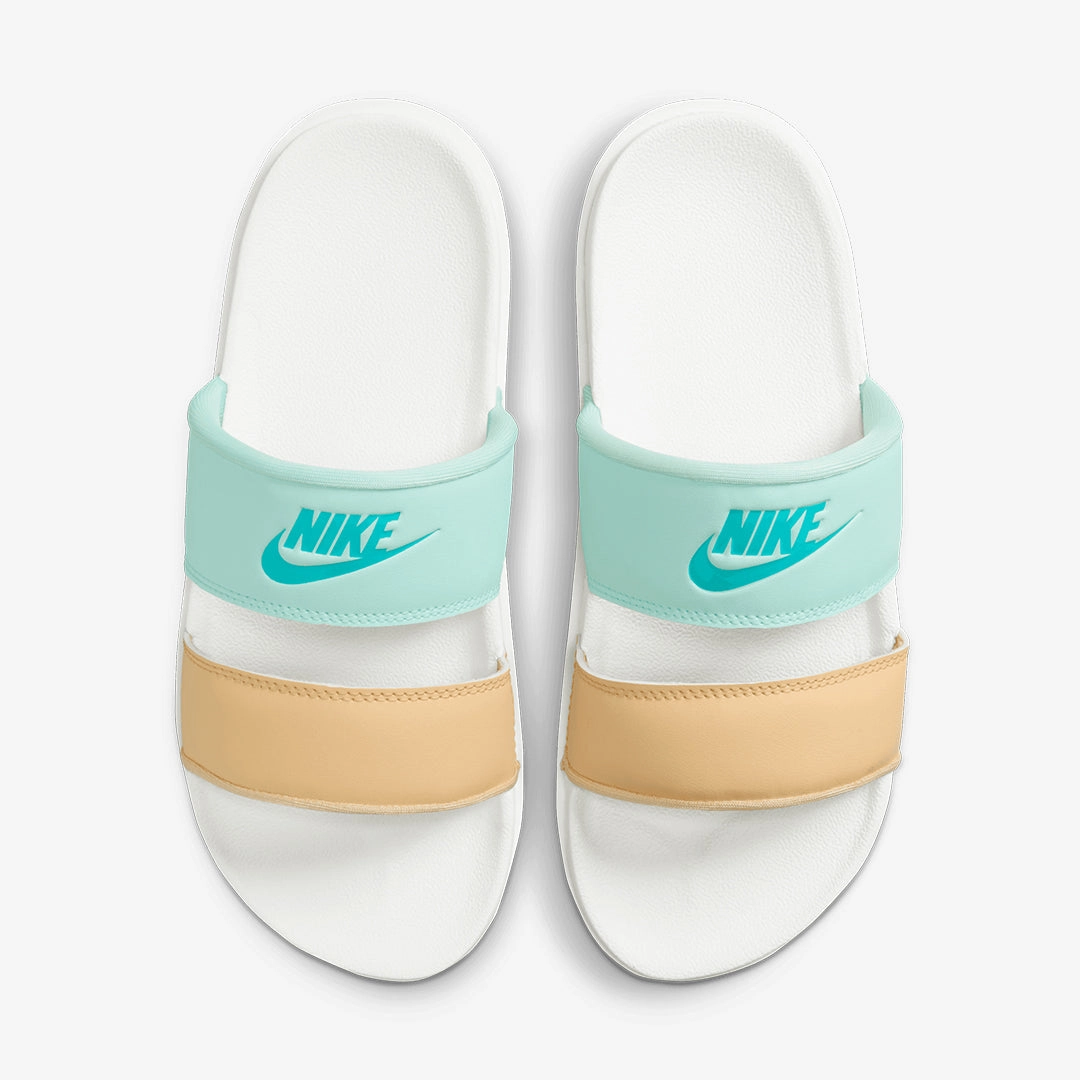 Nike | OFFCOURT DUO  { JADE ICE/TEAL NEBULA-SESAME-SAIL