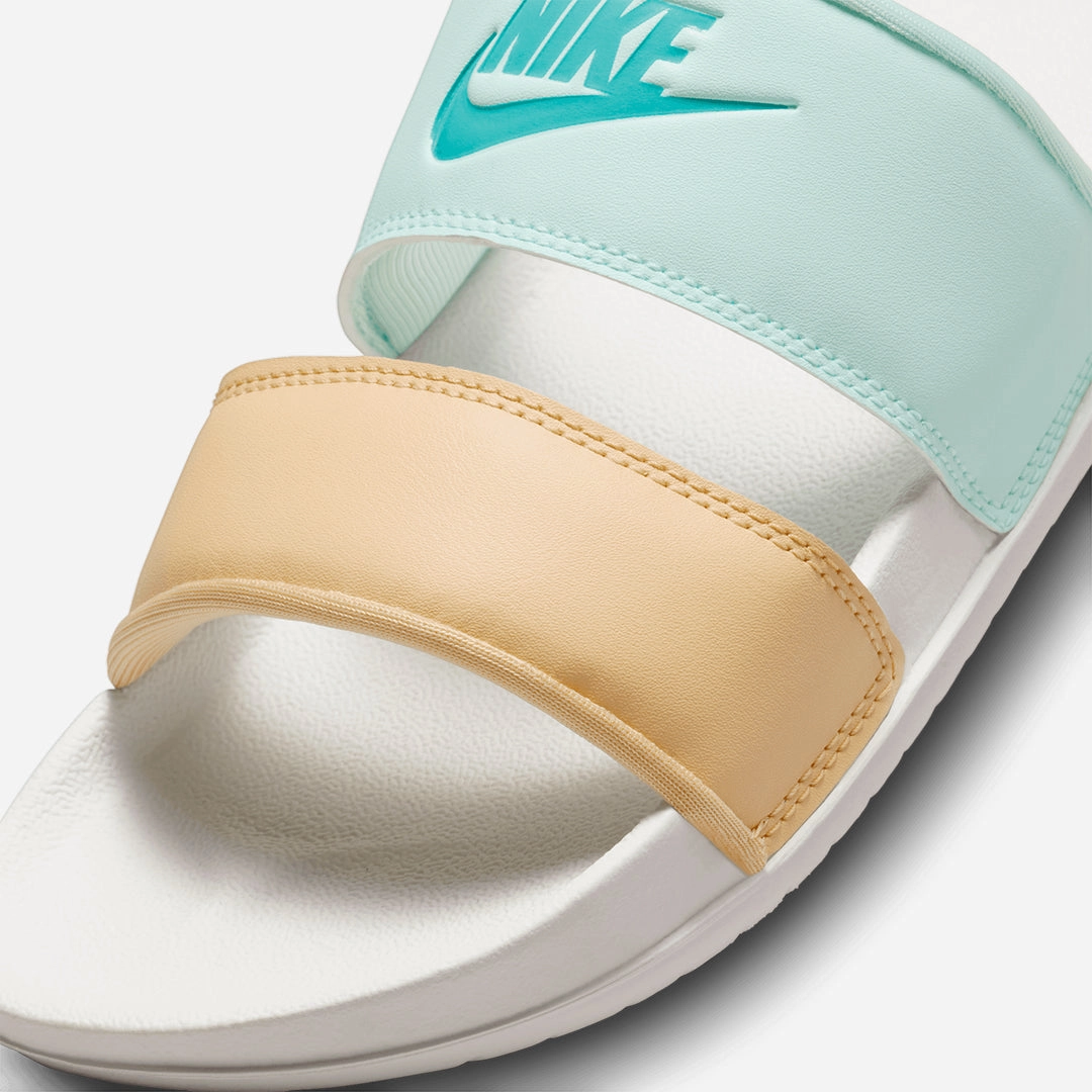 Nike | OFFCOURT DUO  { JADE ICE/TEAL NEBULA-SESAME-SAIL