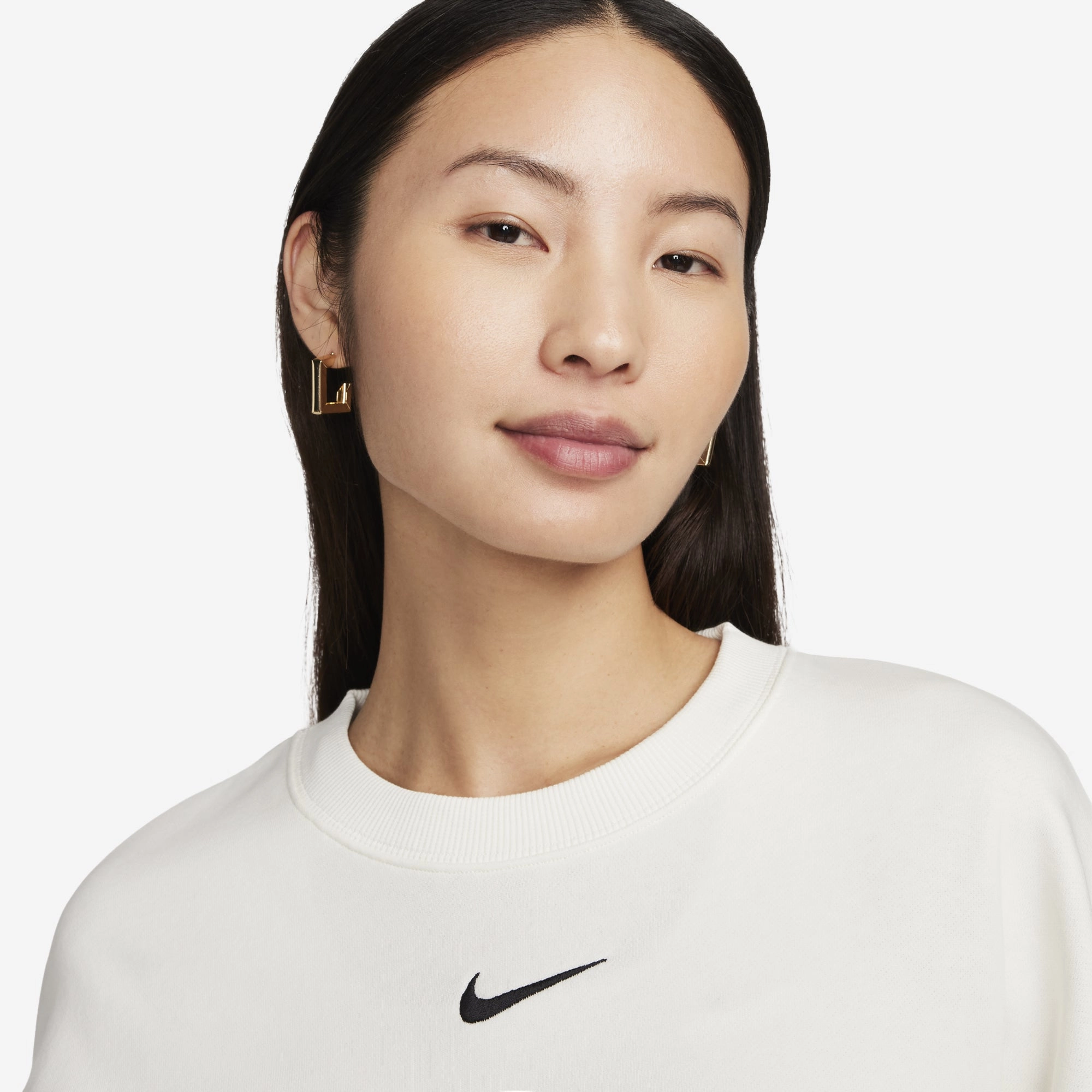 Nike | SPORTSWEAR PHOENIX FLEECE  { SAIL/BLACK