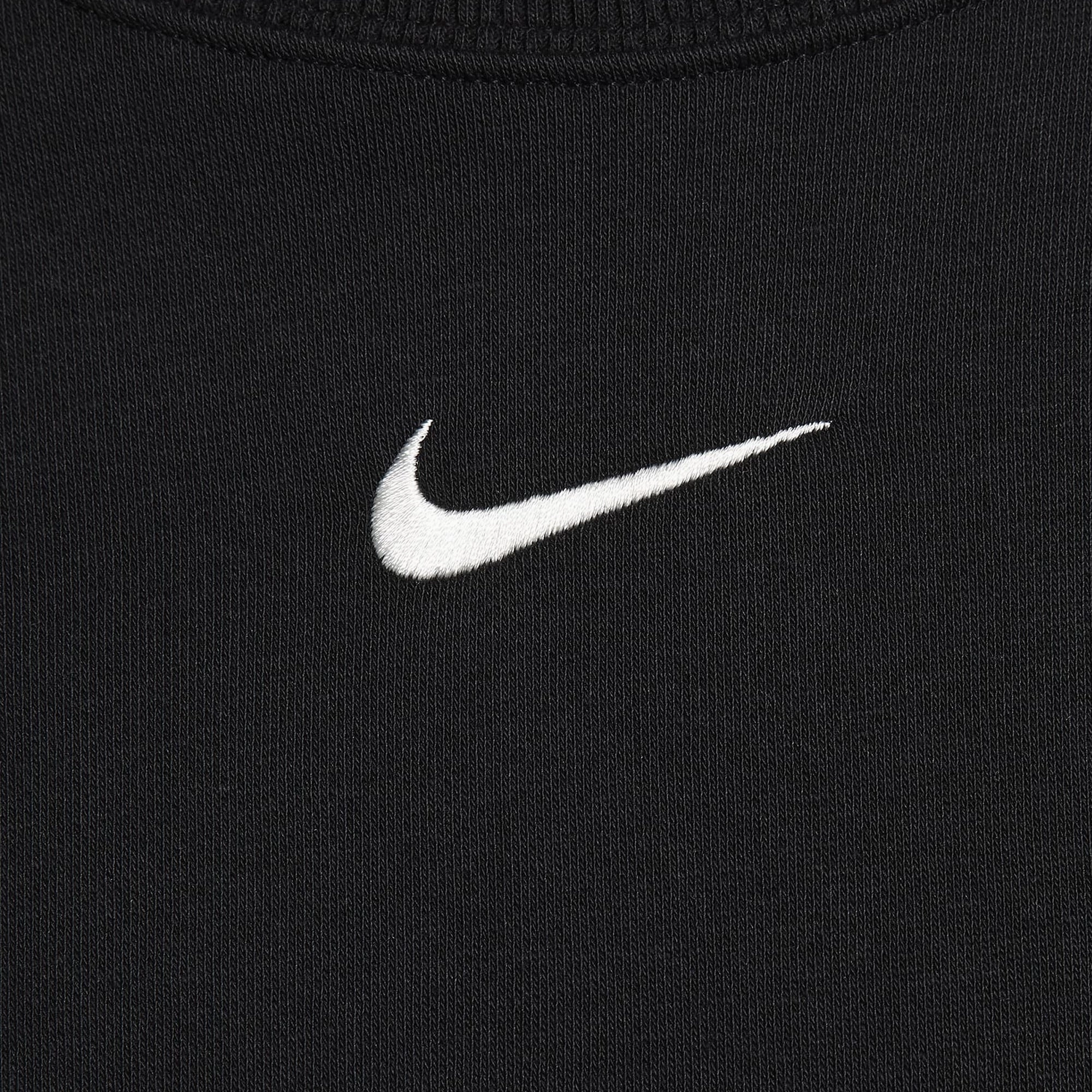 Nike | SPORTSWEAR PHOENIX FLEECE CREW-NECK TERRY  { BLACK/SAIL