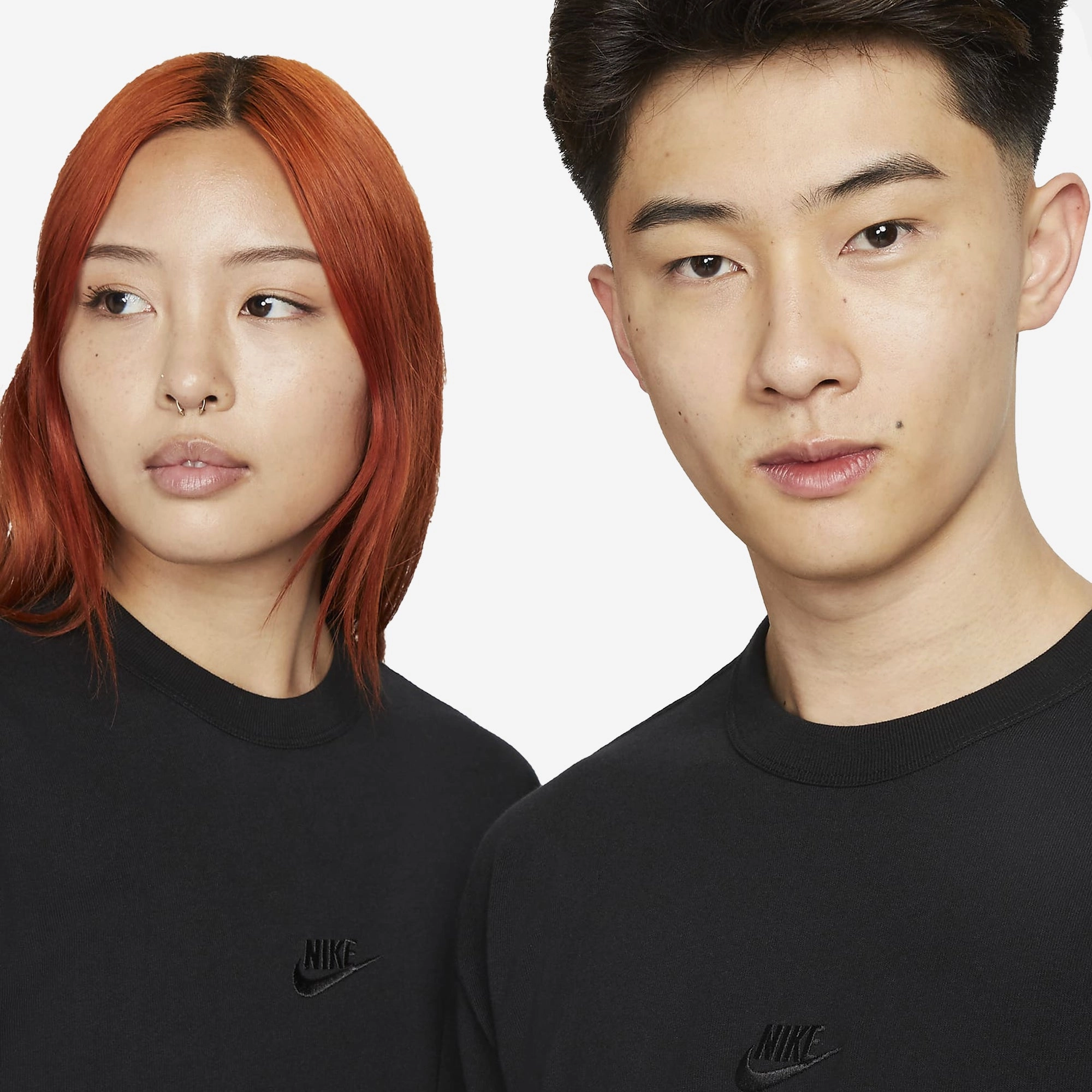 Nike | SPORTSWEAR PREMIUM ESSENTIALS  { BLACK/BLACK