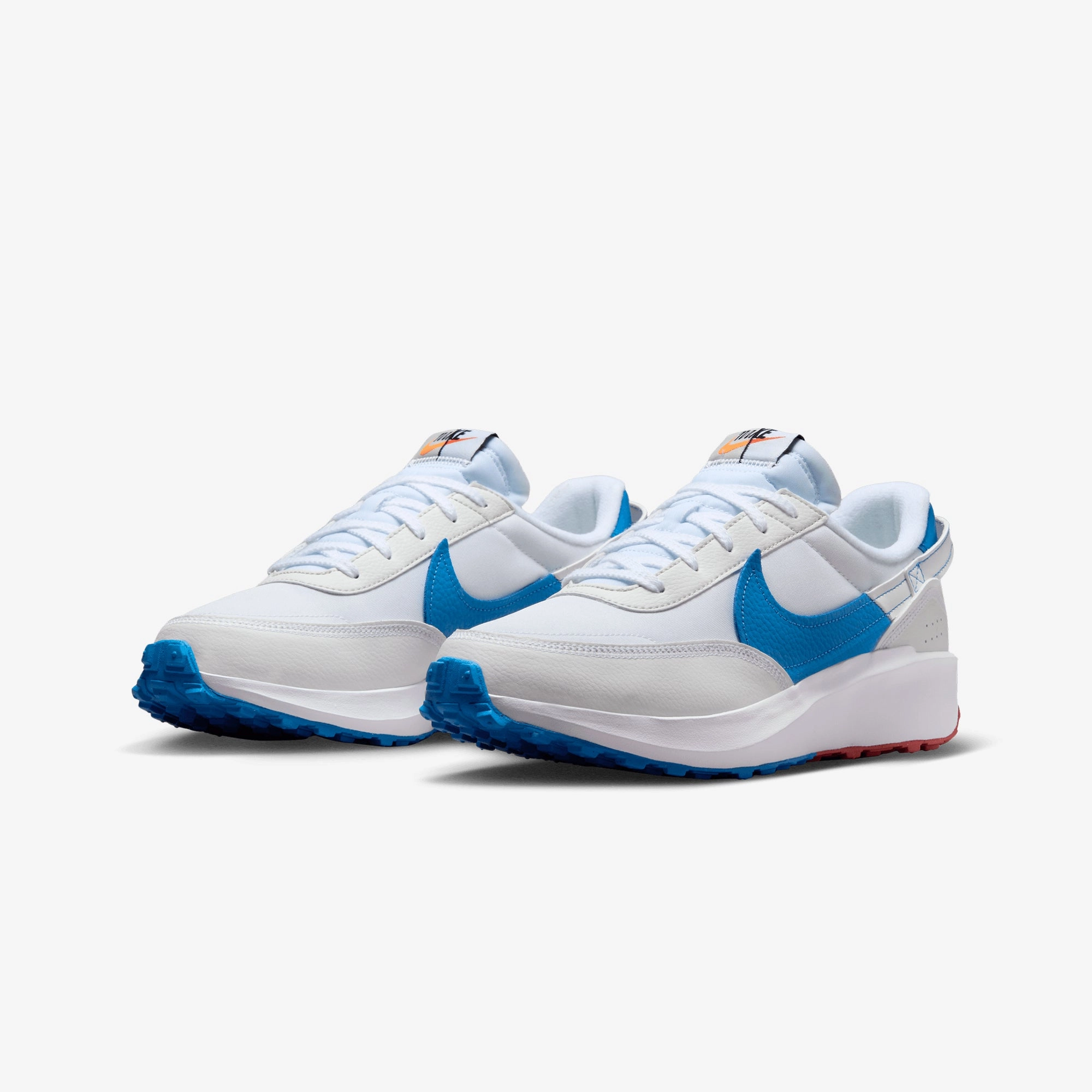 Nike | WAFFLE DEBUT  { WHITE/LT PHOTO BLUE-SUMMIT WHITE