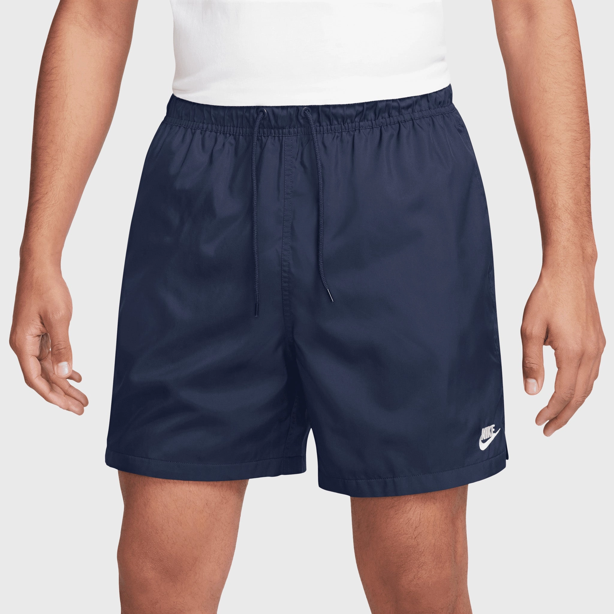 Nike Club Flow Shorts Midnight Navy / White