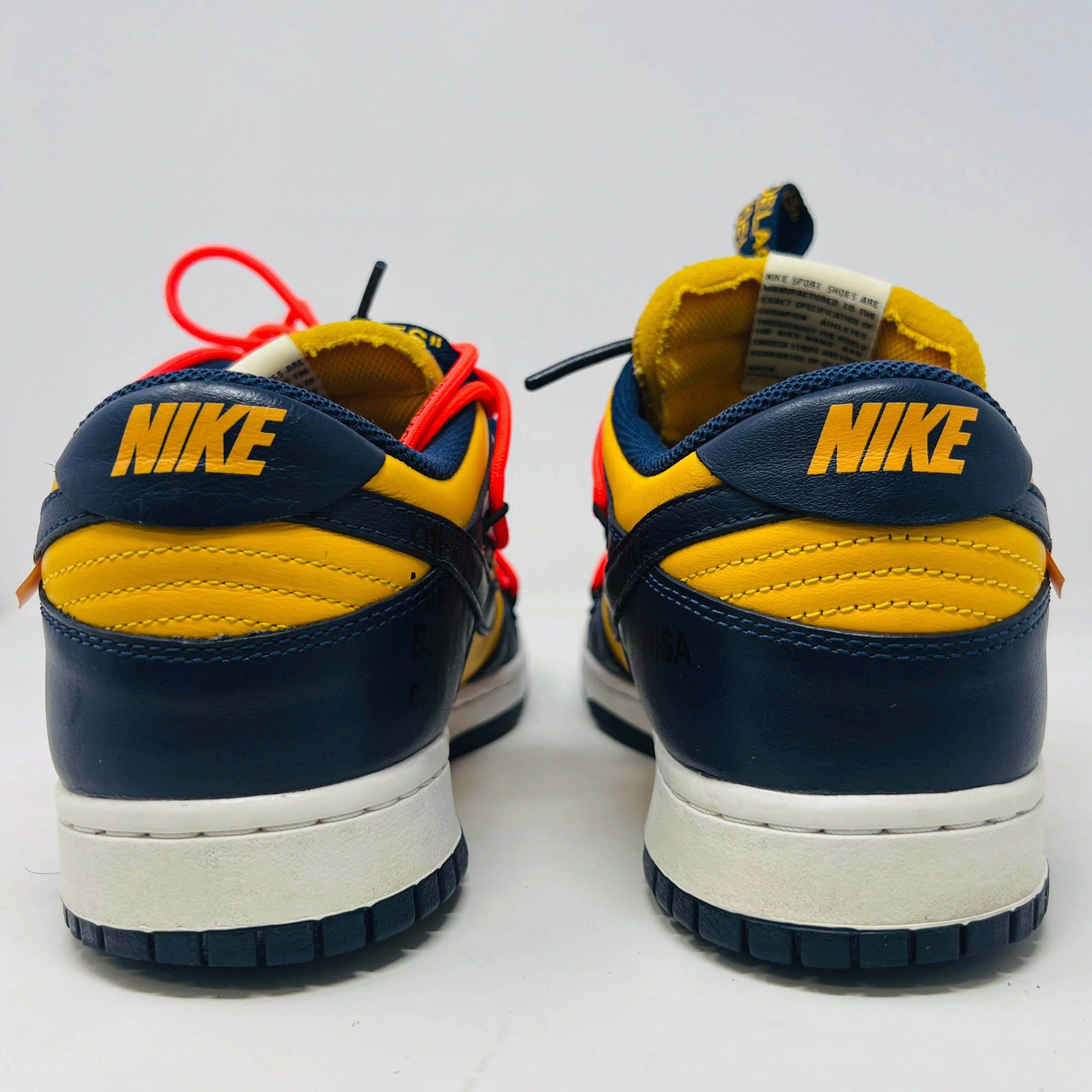 Nike Dunk Low Off-White University Gold