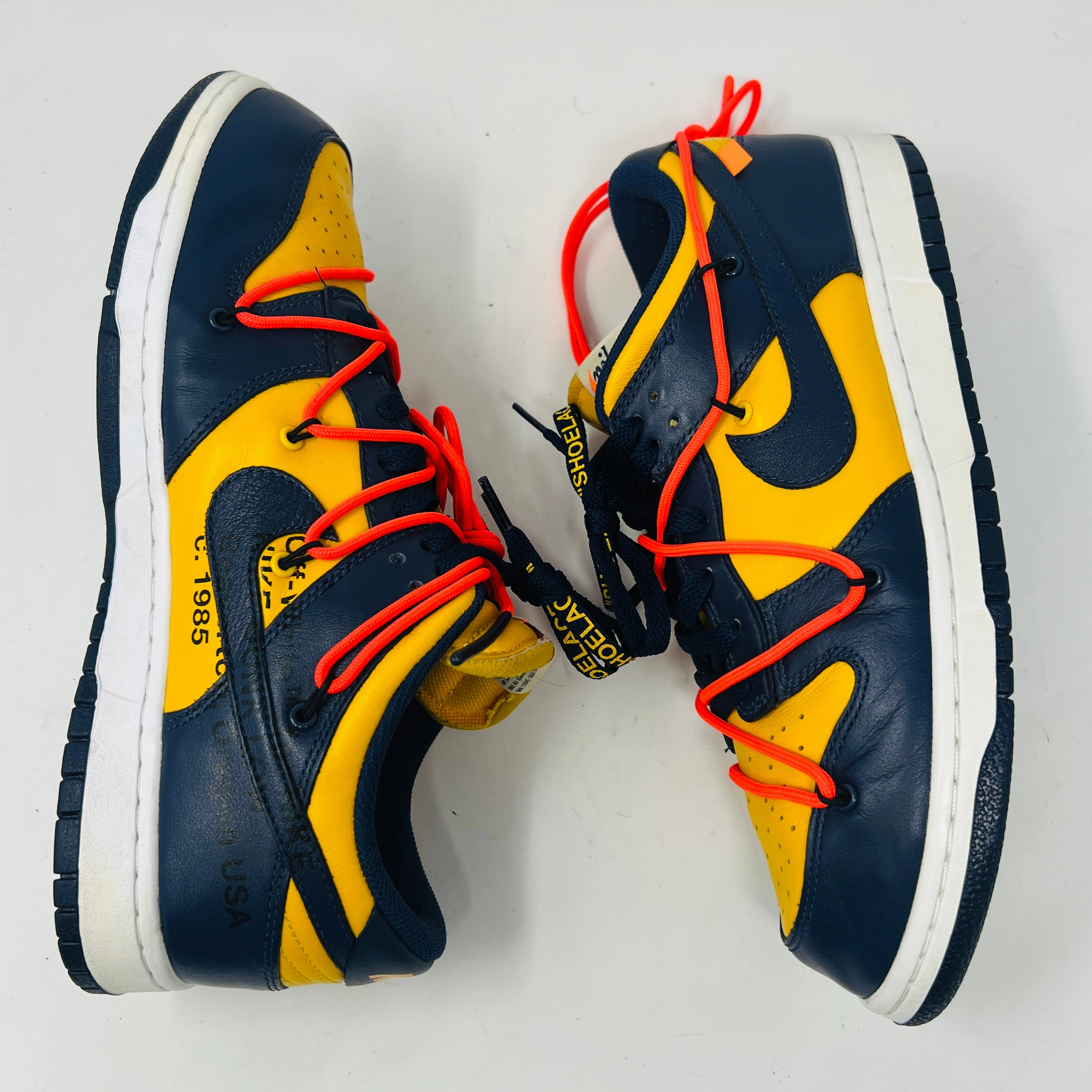 Nike Dunk Low Off-White University Gold