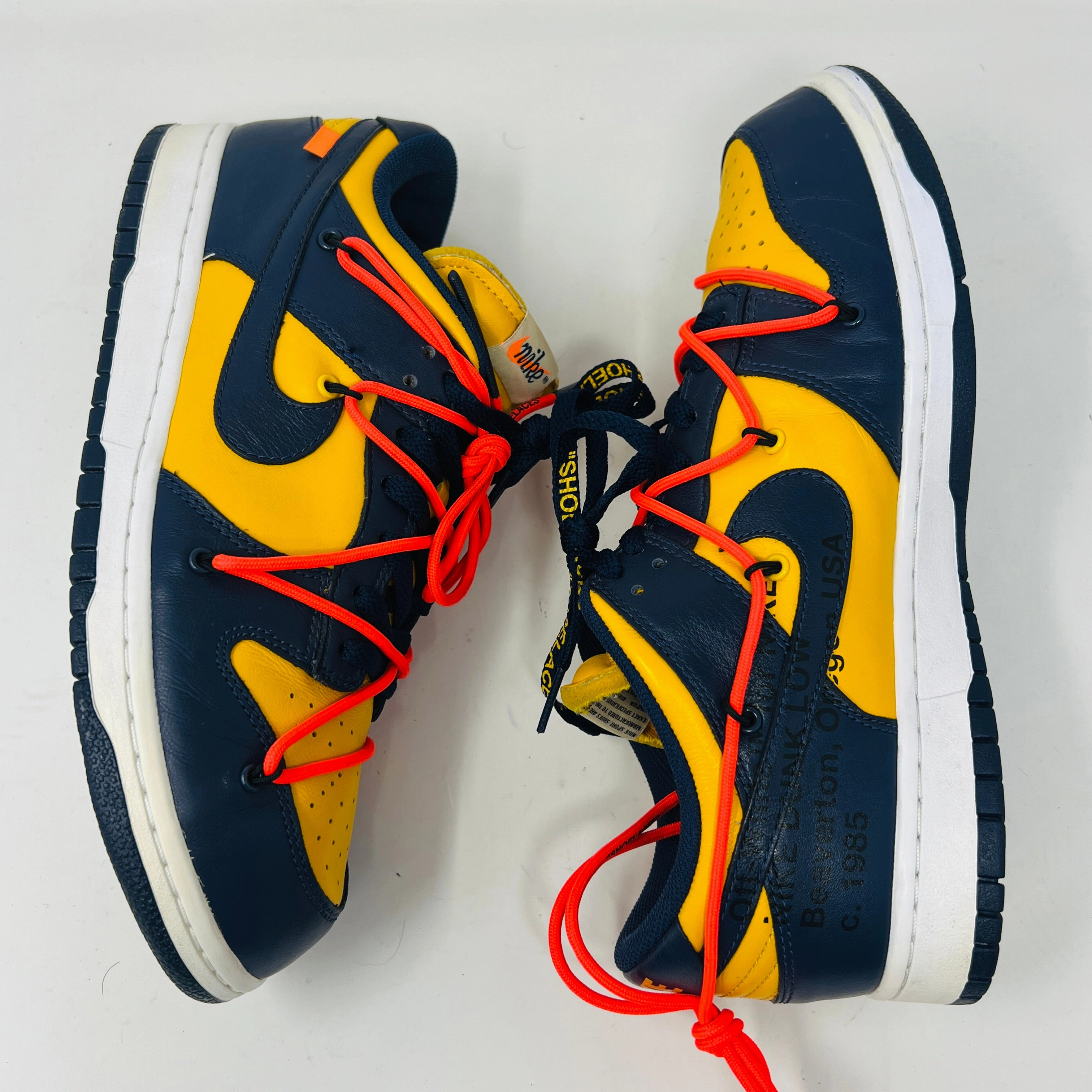 Nike Dunk Low Off-White University Gold