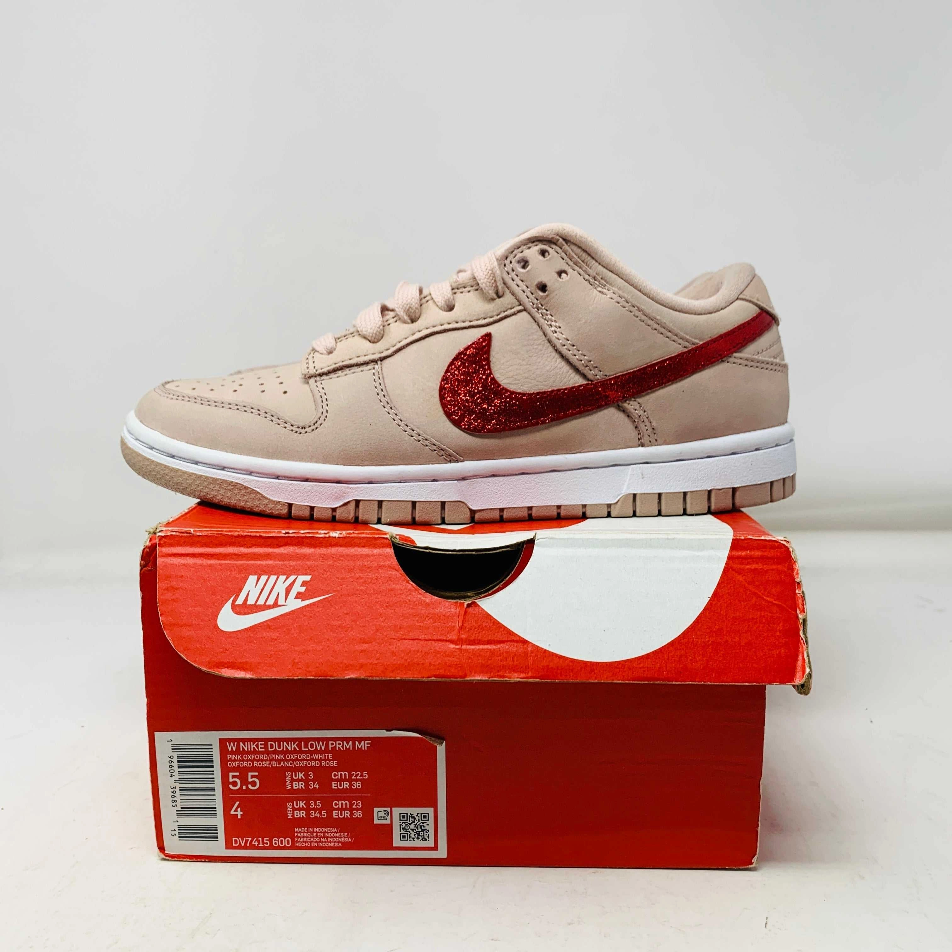Nike Dunk Low PRM Pink Oxford (W) (Valentine's Day CUSTOM)