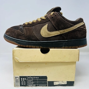 Nike Dunk Low Pro Sb Dark Mocha/Tweed