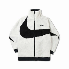 NIKE JPN EXCLUSIVE REVERSIBLE FLEECE JACKET WHITE -