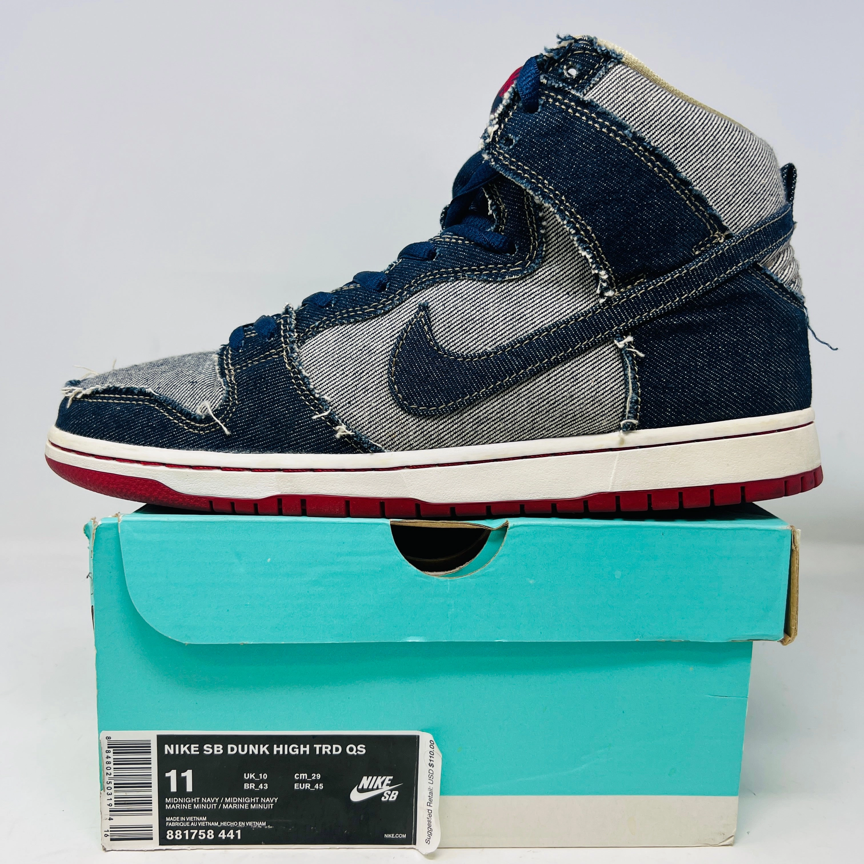 Nike SB Dunk High Reese Forbes Denim