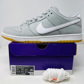 Nike SB Dunk Low Pro ISO Orange Label Wolf Grey Gum
