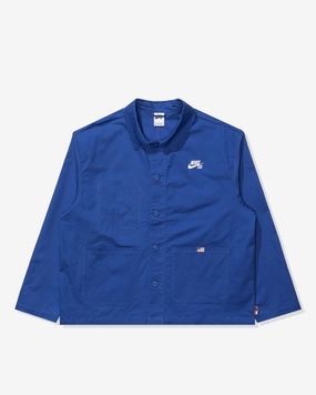 NIKE SB X OLYMPICS CHORE JACKET - ASTRONOMYBLUE/ WHITE