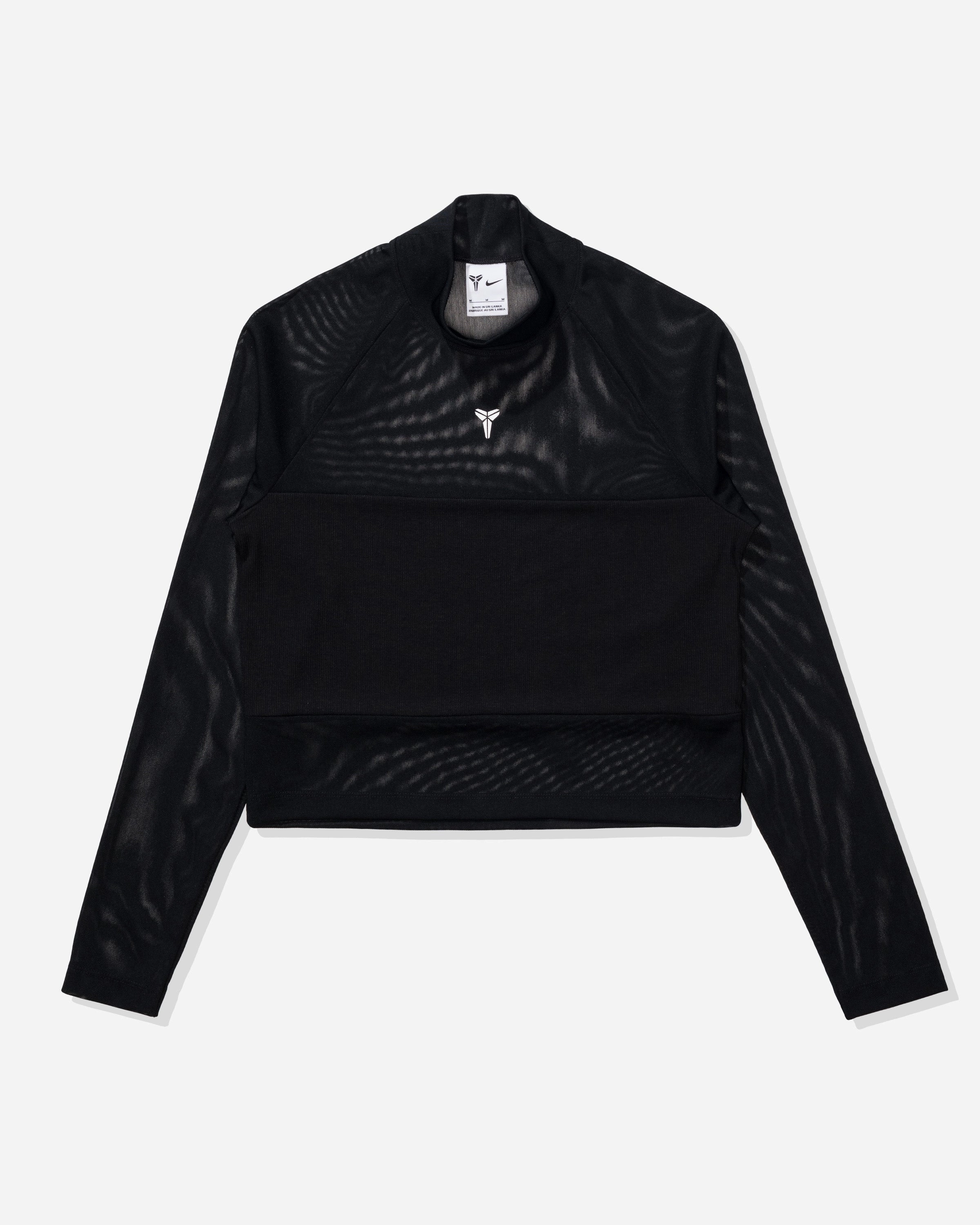 NIKE WMNS KOBE LS CROP TOP - BLACK