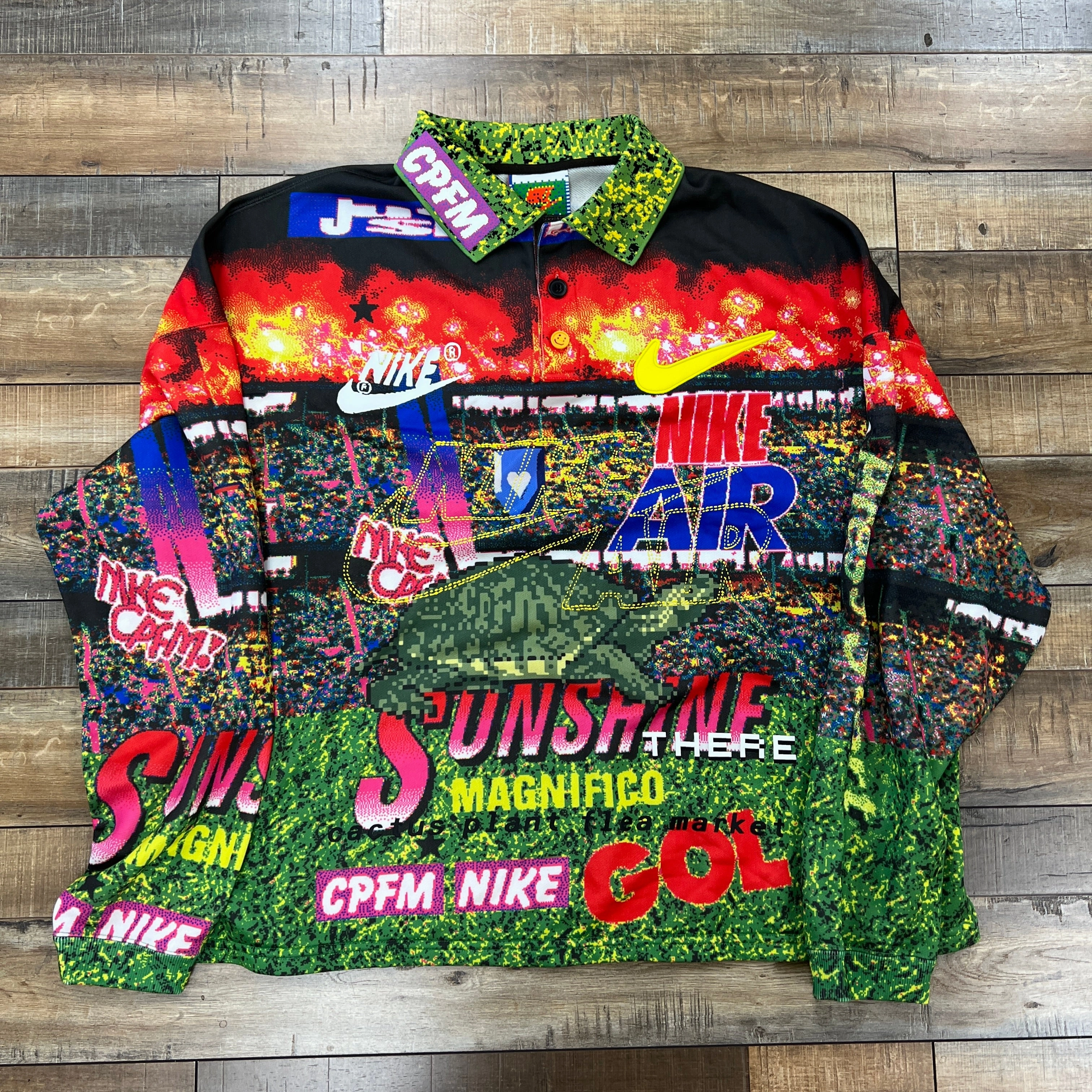 Nike x Cactus Plant Flea Market Longsleeve Polo Multicolor