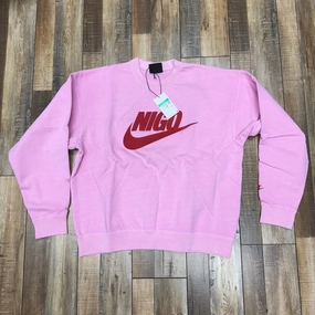 Nike x Nigo NRG Fleece Crew Sweatshirt Pink