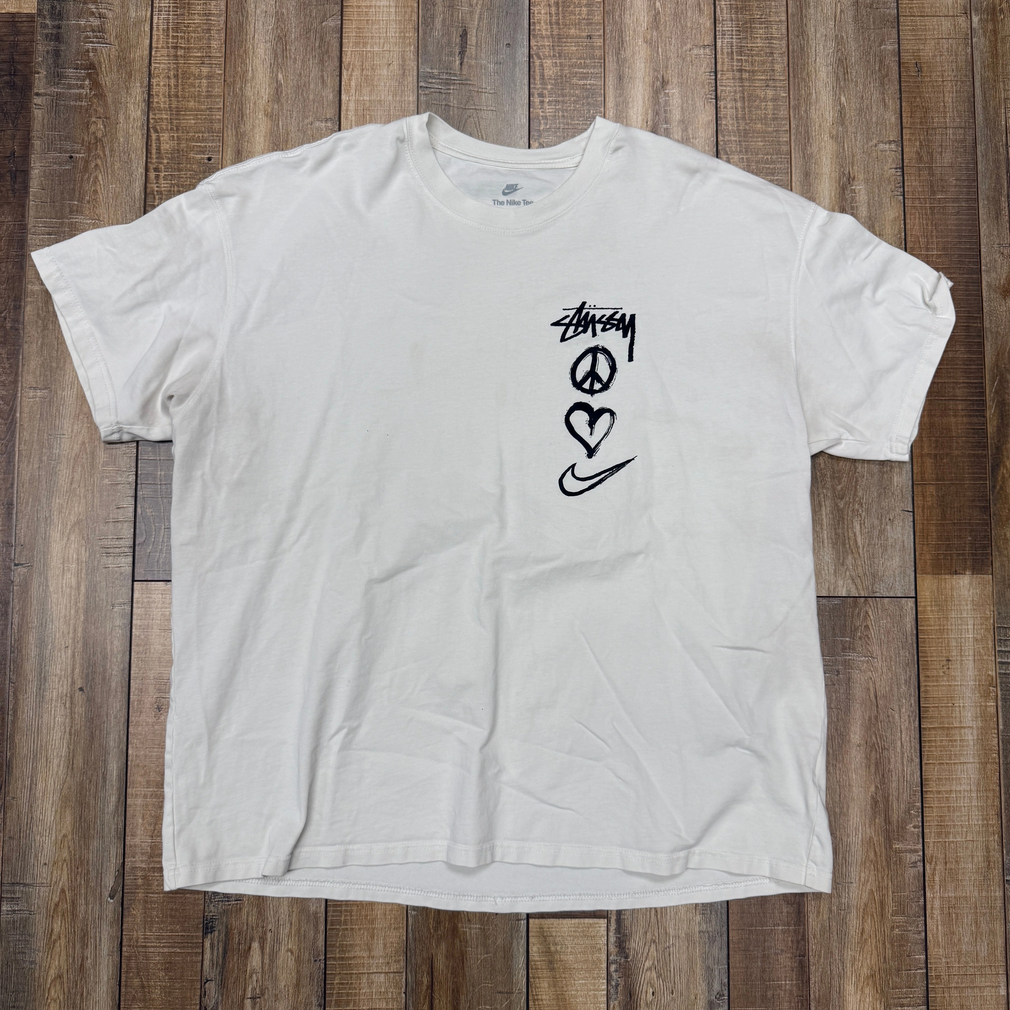Nike x Stussy Peace. Love. Swoosh T-shirt