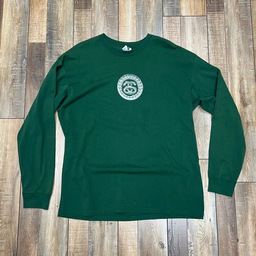 Nike x Stussy SS Link L/S T-shirt Green