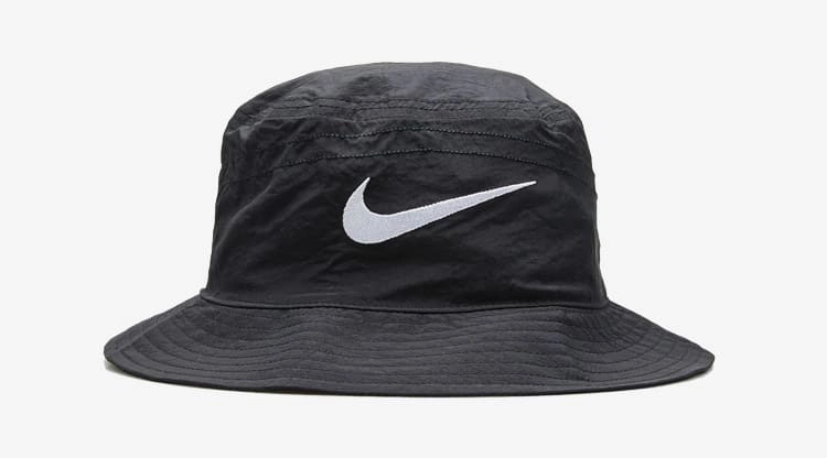 Nike x Stüssy Bucket Hat in Black