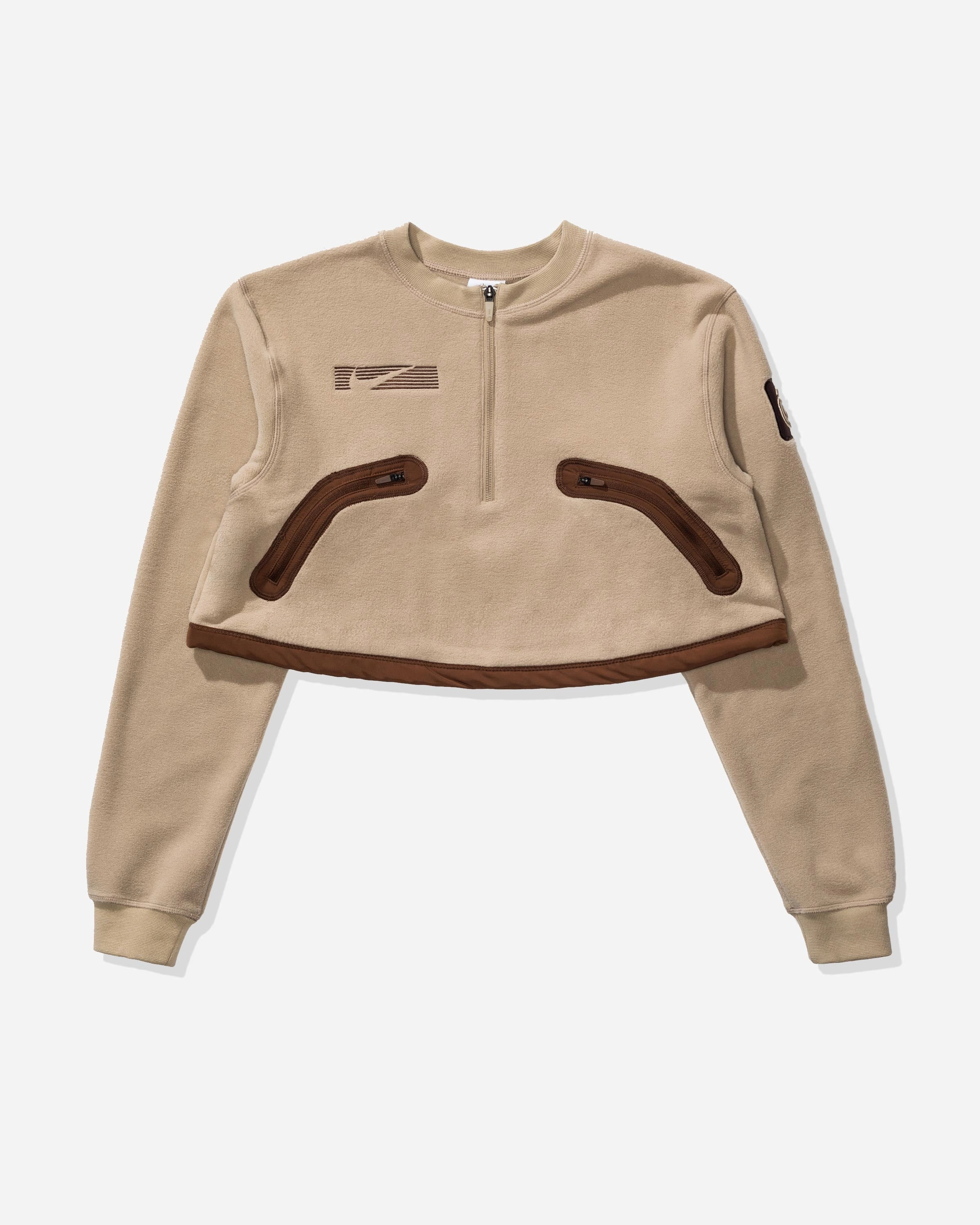 NIKE X TRAVIS SCOTT WOMEN'S NRG BH PO CREW - KHAKI