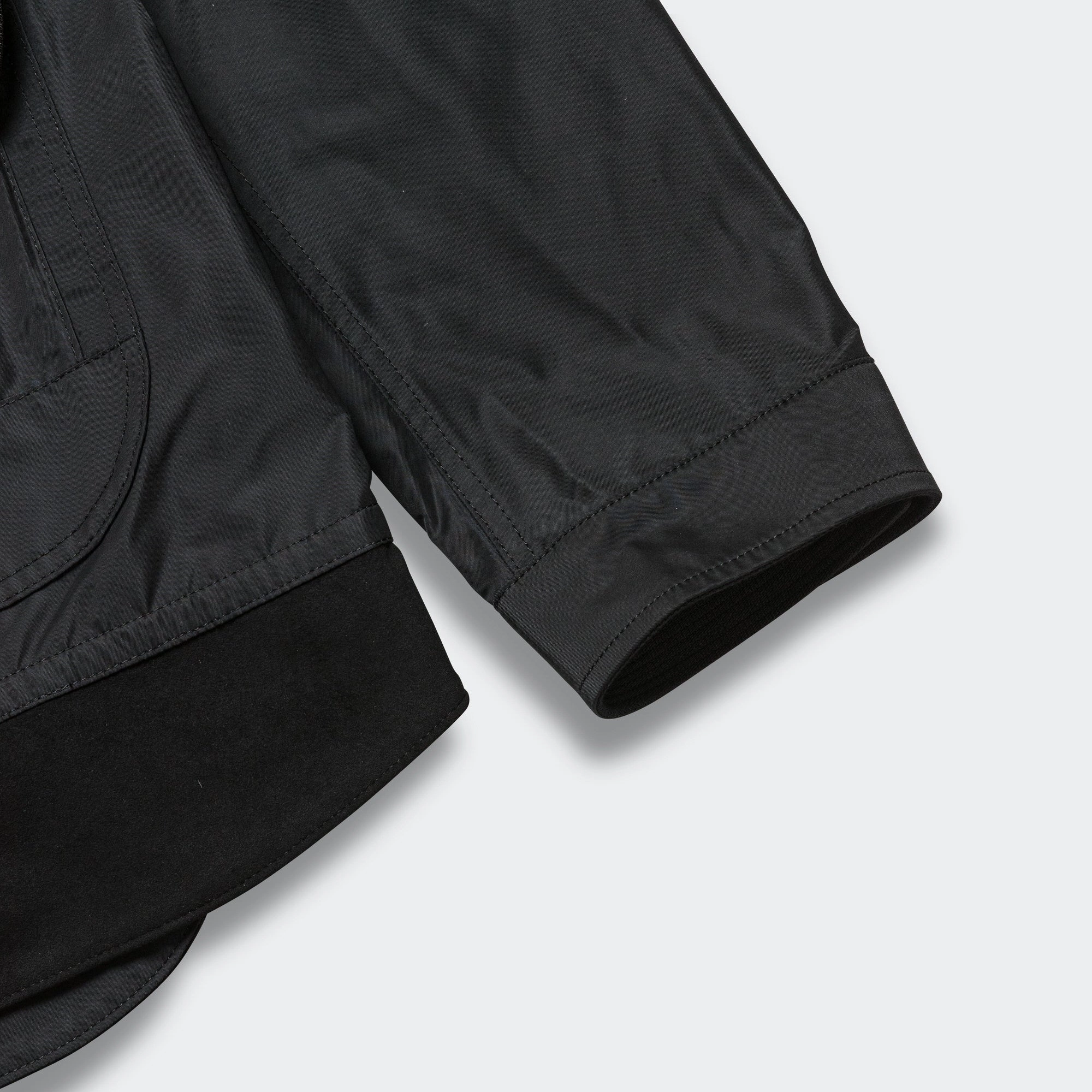 Polyester Twill Laminated Jacket x OAKLEY - Black/Black