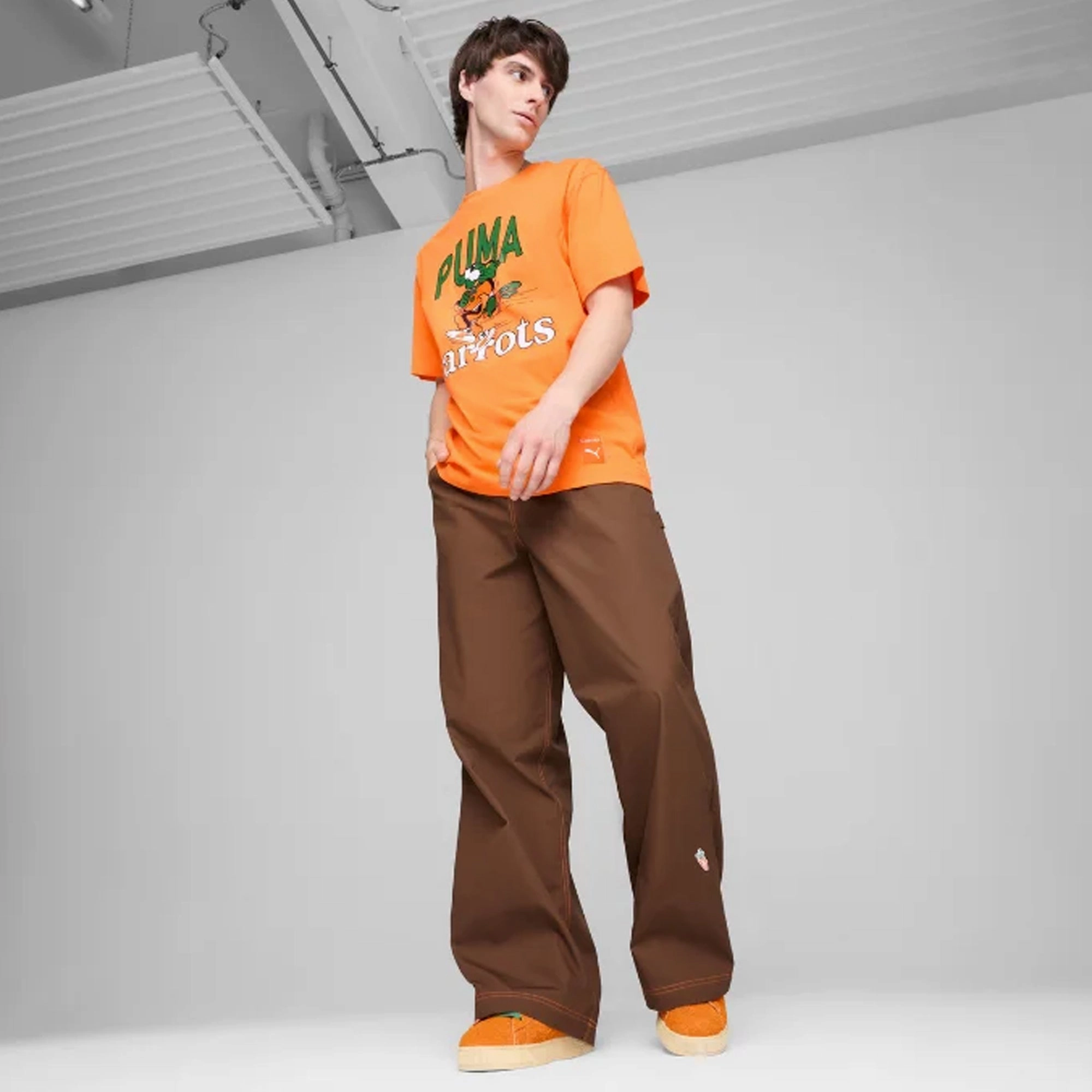 PUMA | x CARROTS CARGO PANTS { BROWN