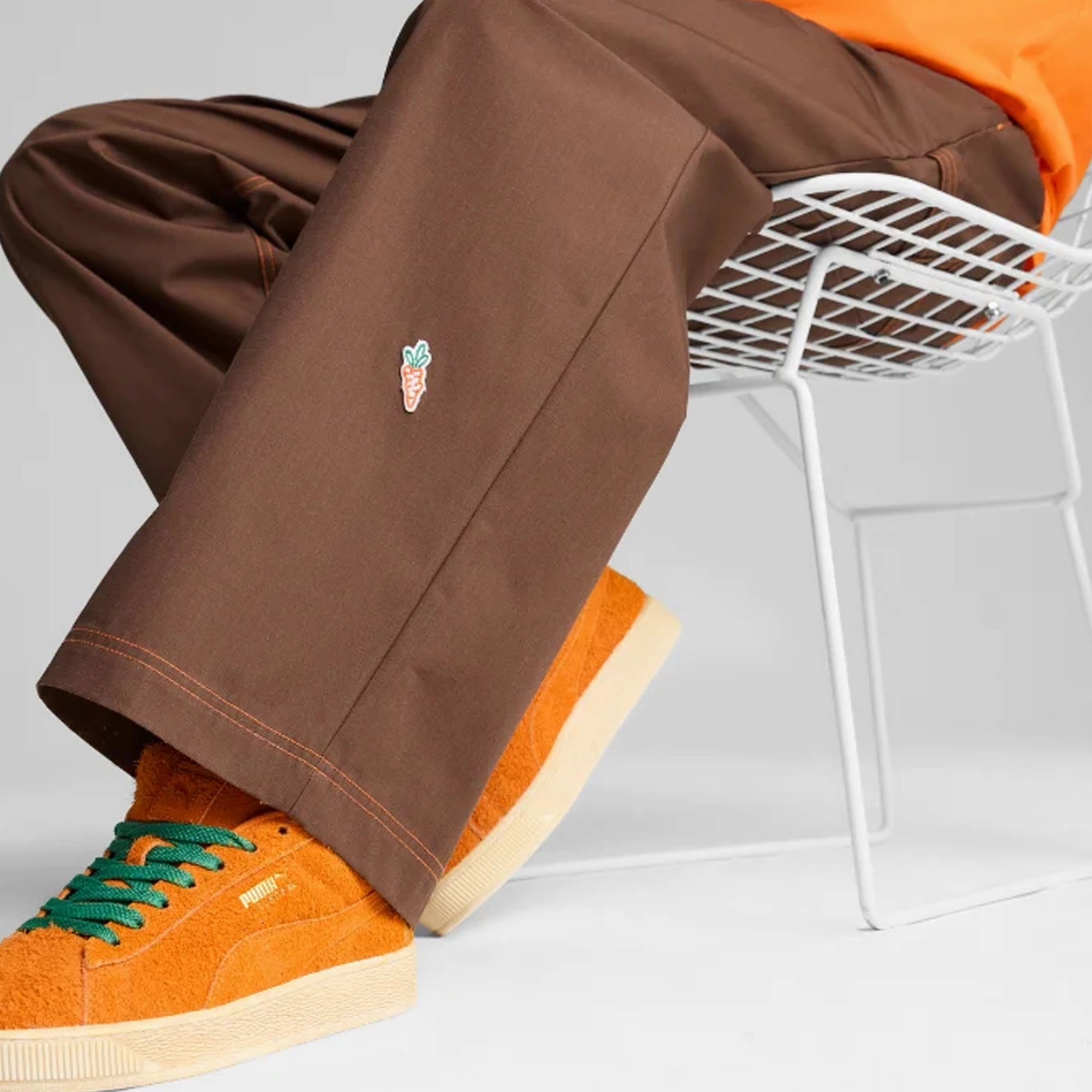 PUMA | x CARROTS CARGO PANTS { BROWN