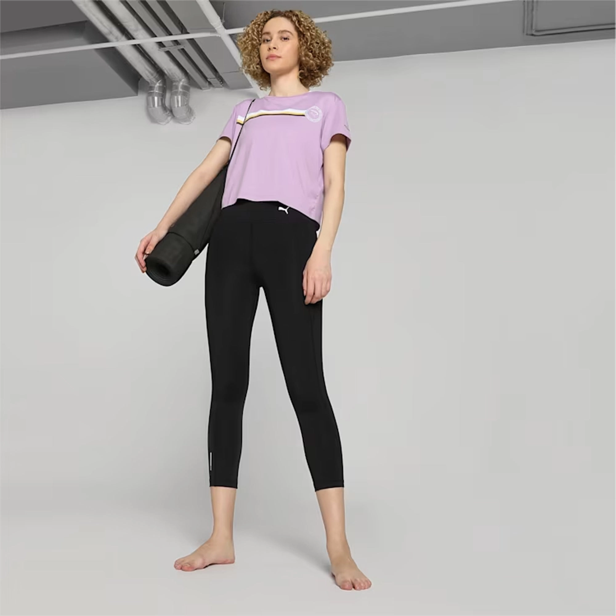 Puma | X LEMLEM TRAINING T-SHIRT  { VIVID VIOLET