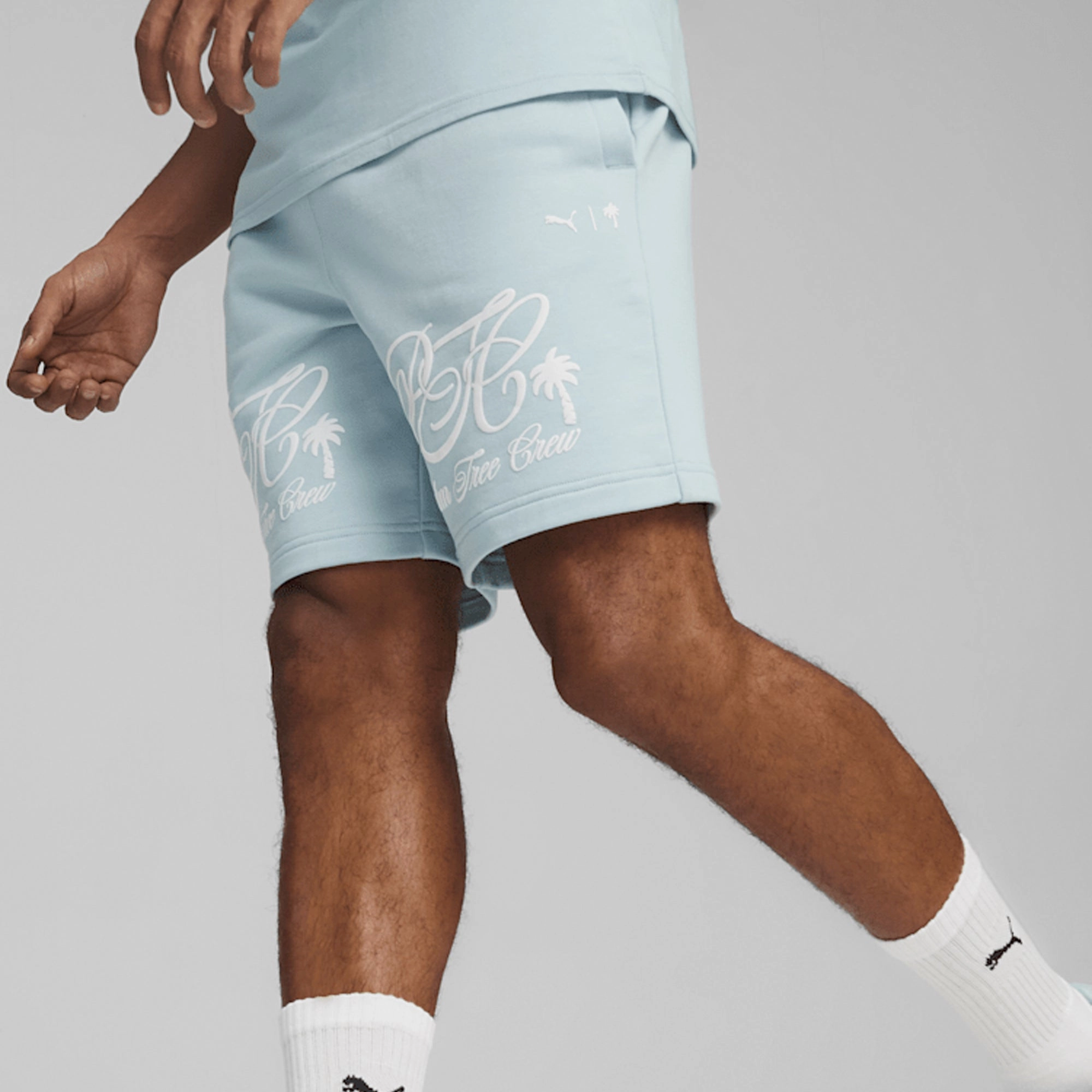 Puma | X PALM TREE CREW SHORTS  { BLUE