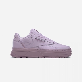 Reebok | CLUB C DOUBLE GEO  { SHELL PURPLE / INFUSED LILAC