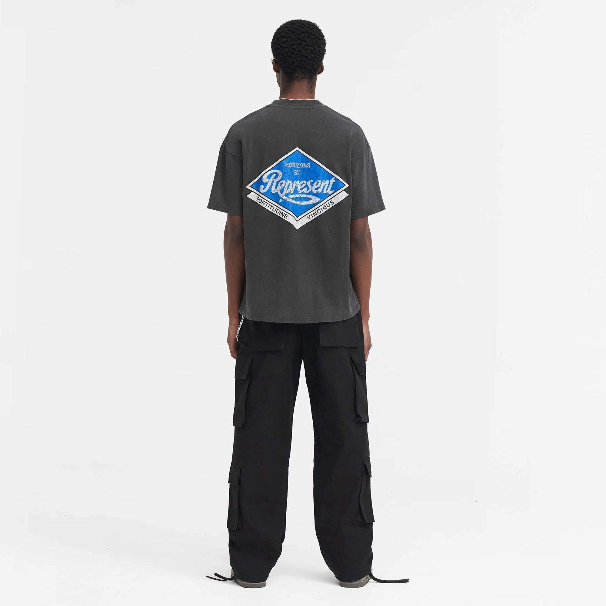 Represent | CLASSIC PARTS T-SHIRT  { AGED BLACK