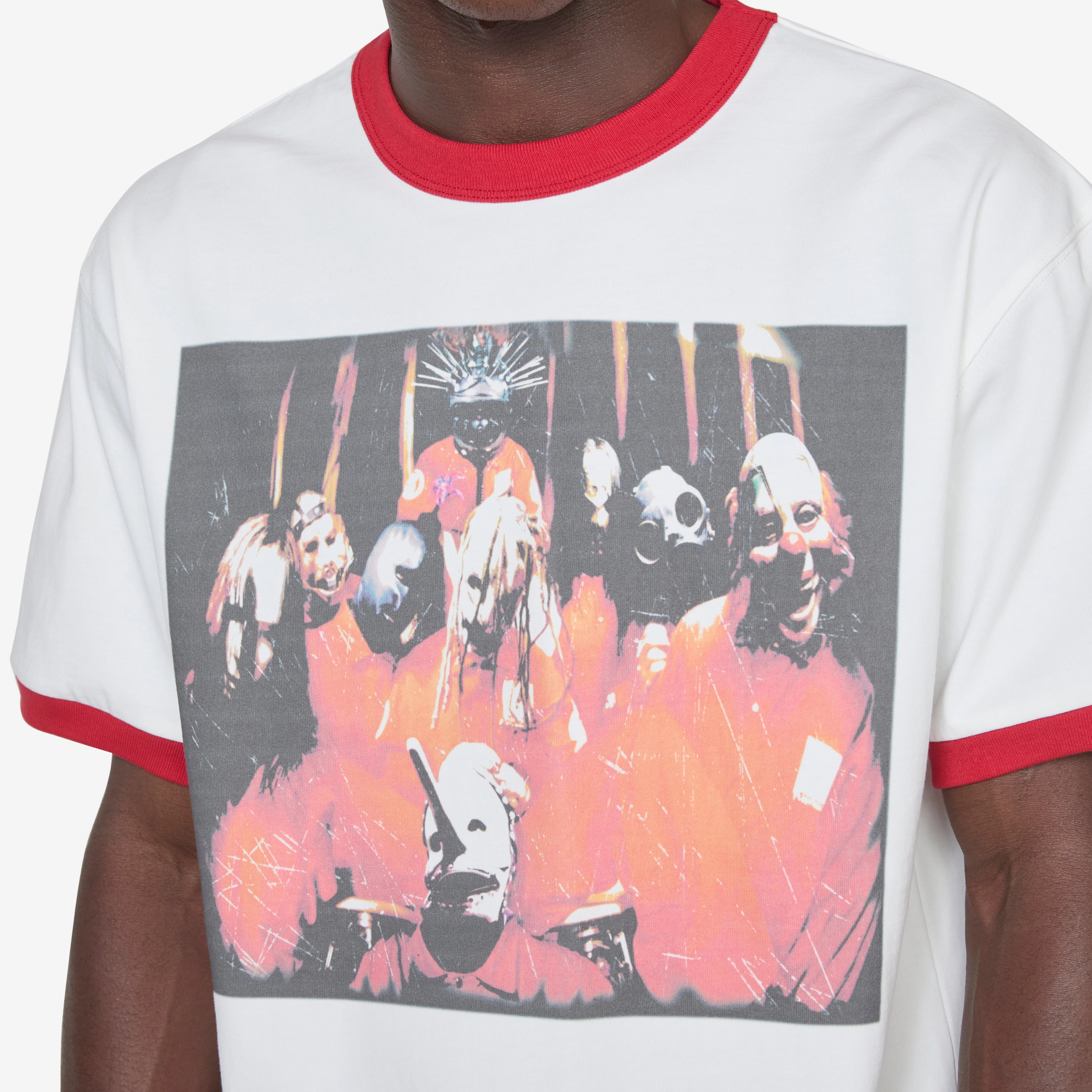 Self Titled Ringer Shirt White
