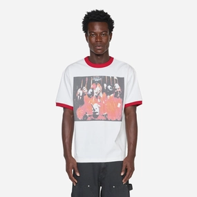 Self Titled Ringer Shirt White