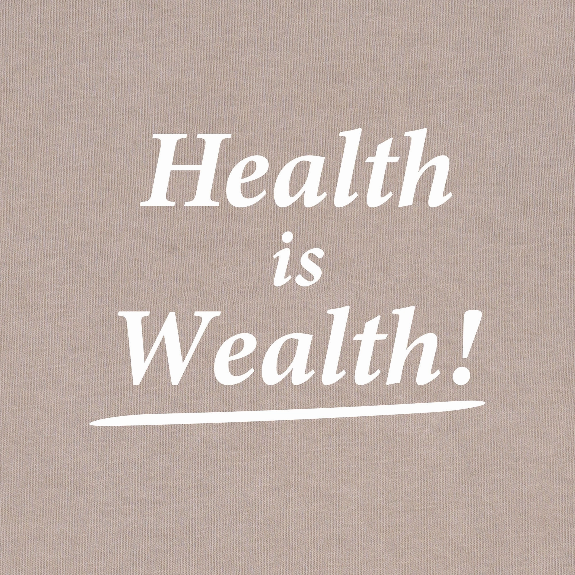 SPORTY & RICH | HEALTH IS WEALTH HOODIE { ELEPHANT/WHITE