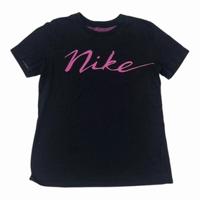 Top Ss By Nike In Black & Purple, Size:M