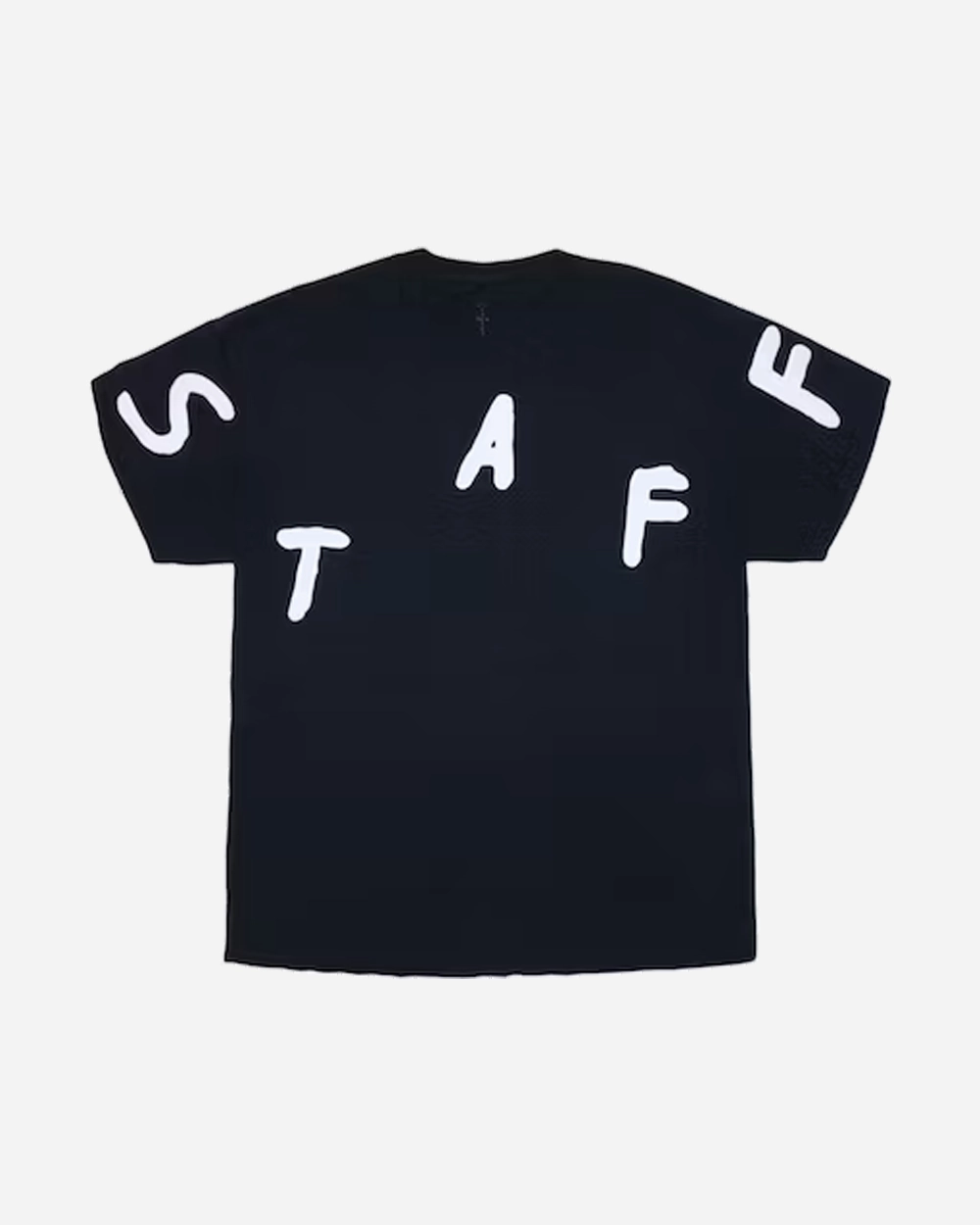 TRAVIS SCOTT ASTROFEST 2019 STAFF BLACK TEE