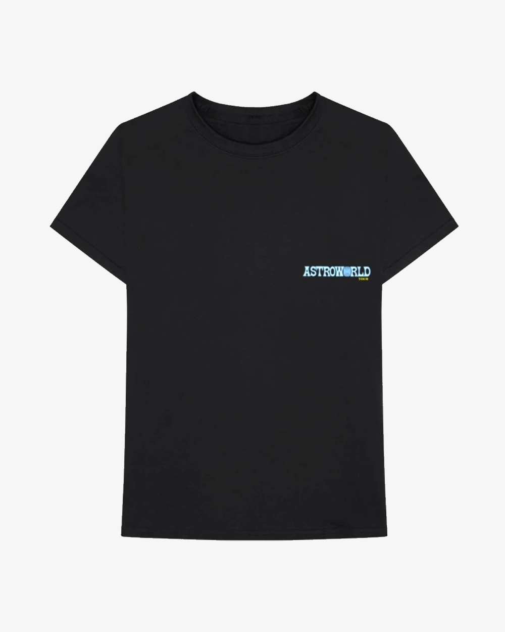 TRAVIS SCOTT ASTROWORLD LAUNCH BLACK TEE